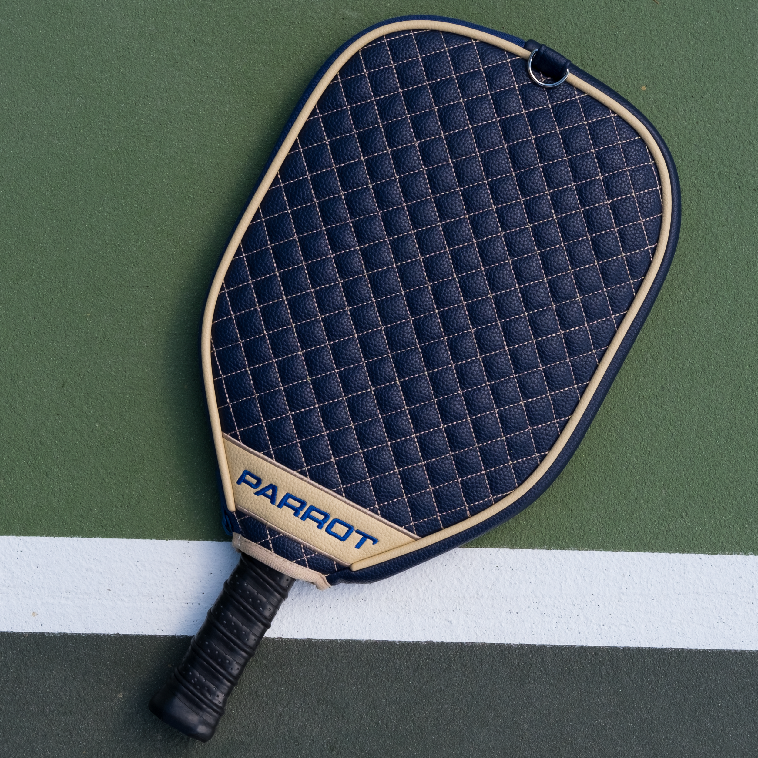 Georgia Tech Yellowjackets  Quilted Pickleball Paddle Cover (Navy)