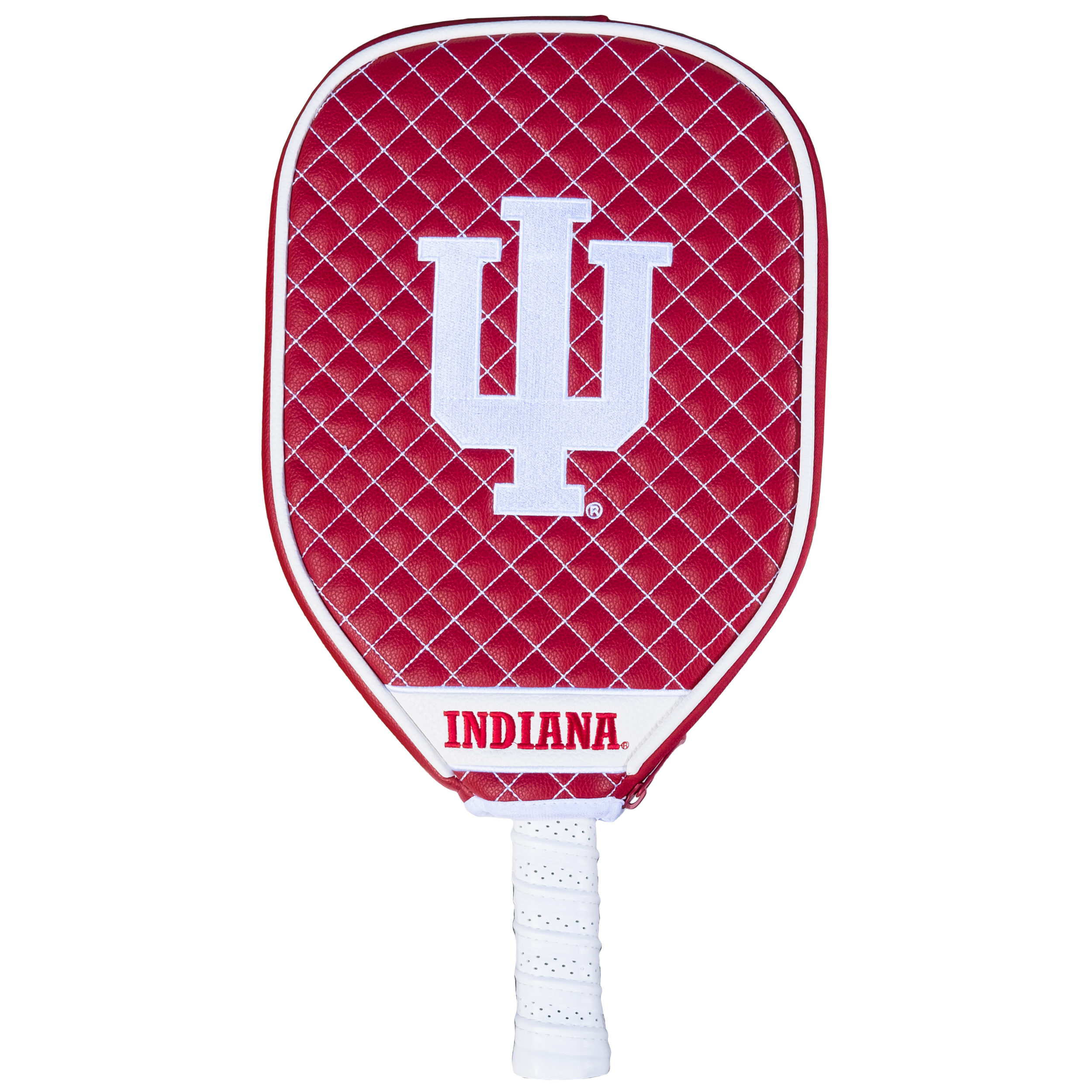 Indiana Hoosiers Quilted Pickleball Paddle Cover (Dark Red)