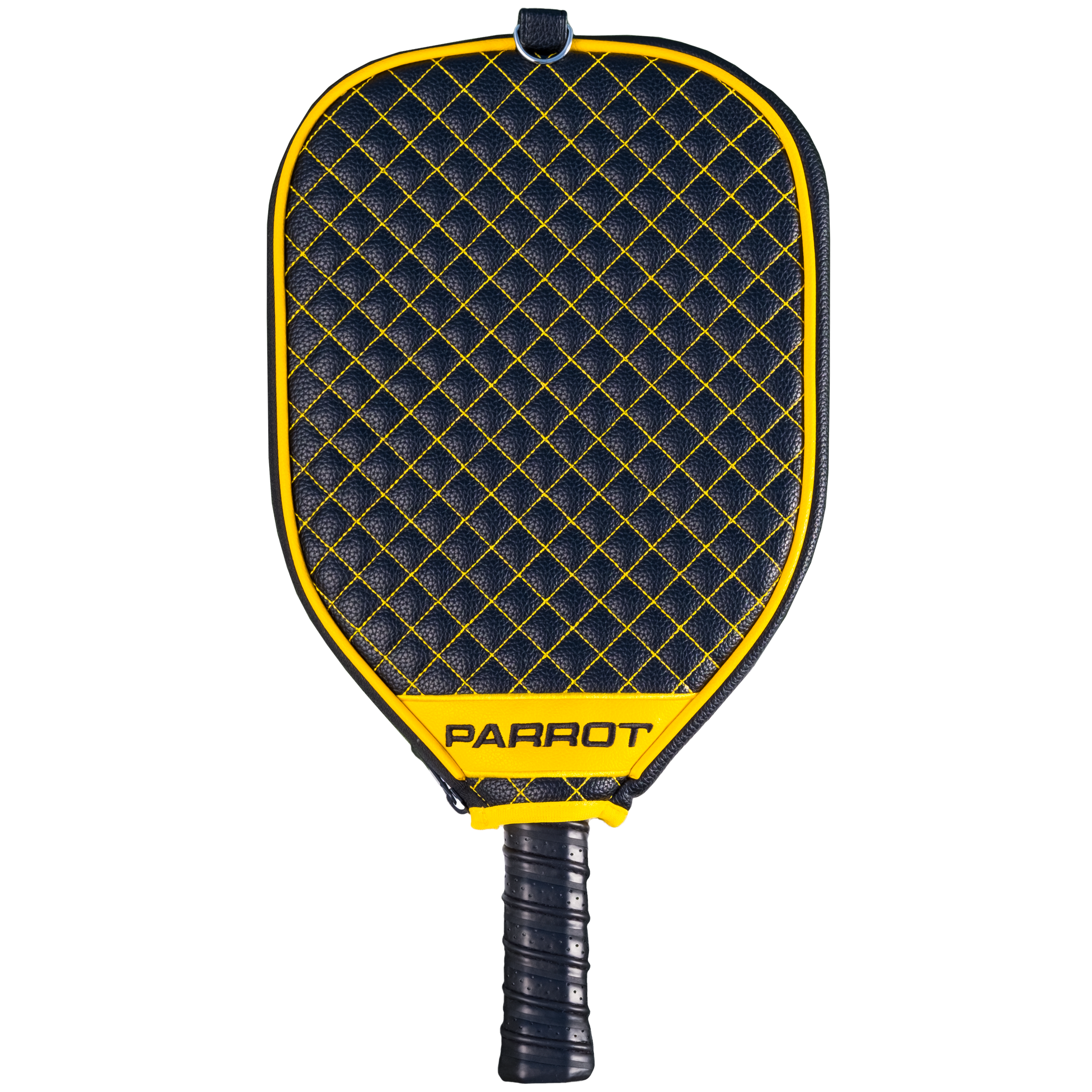 Iowa Hawkeyes Quilted Pickleball Paddle Cover (Black)