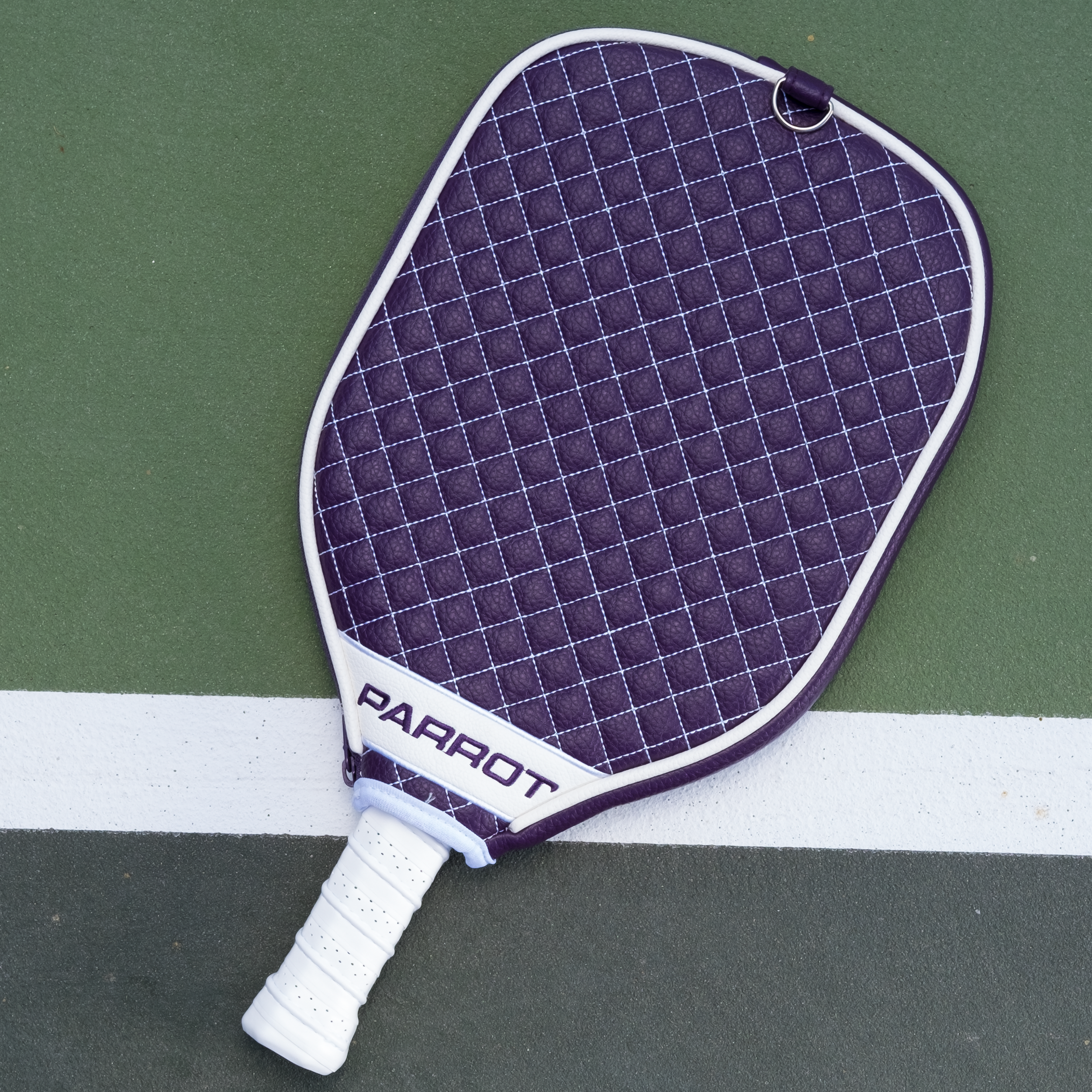 Kansas State Wildcats Quilted Pickleball Paddle Cover (Purple)