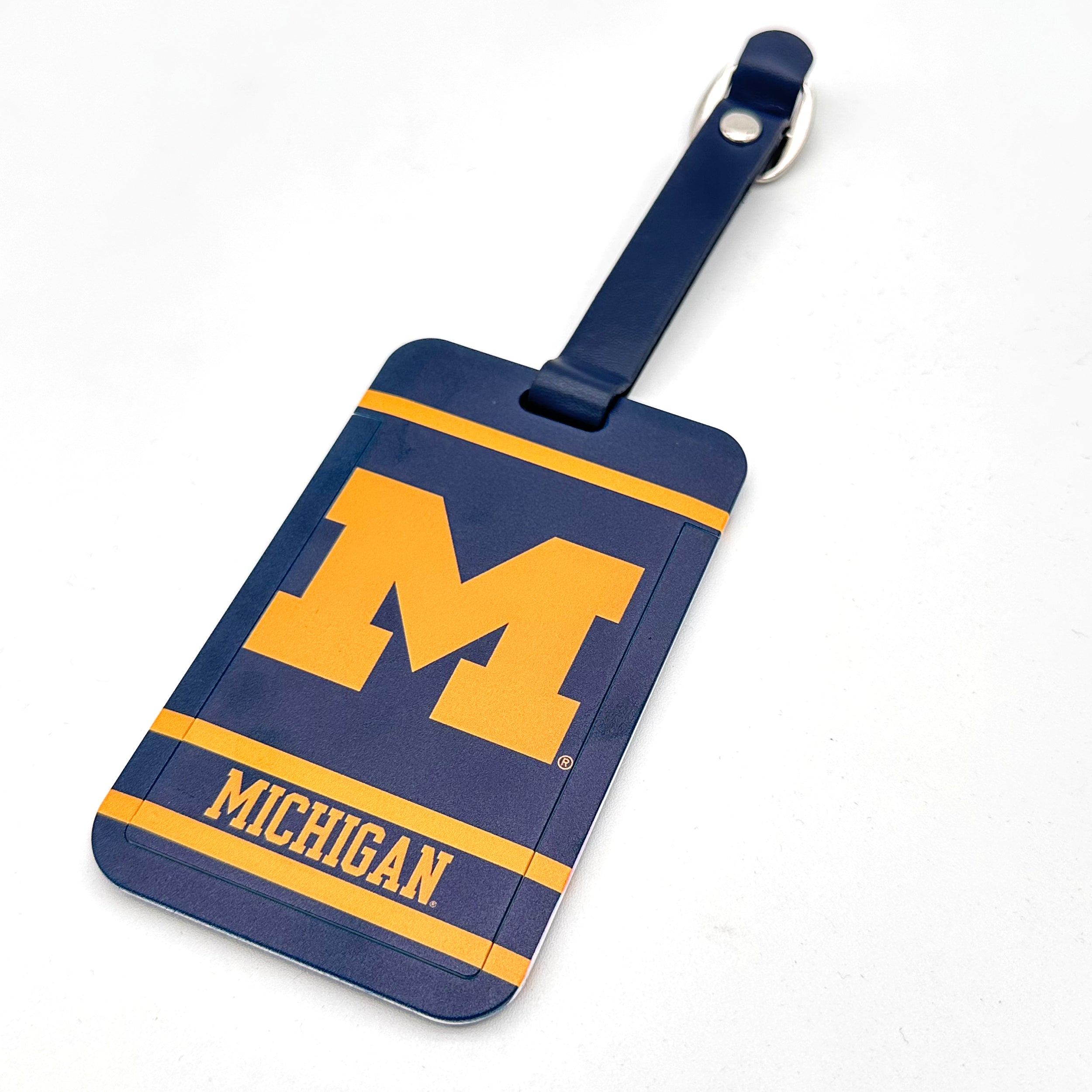 Michigan Wolverines Bag Tag