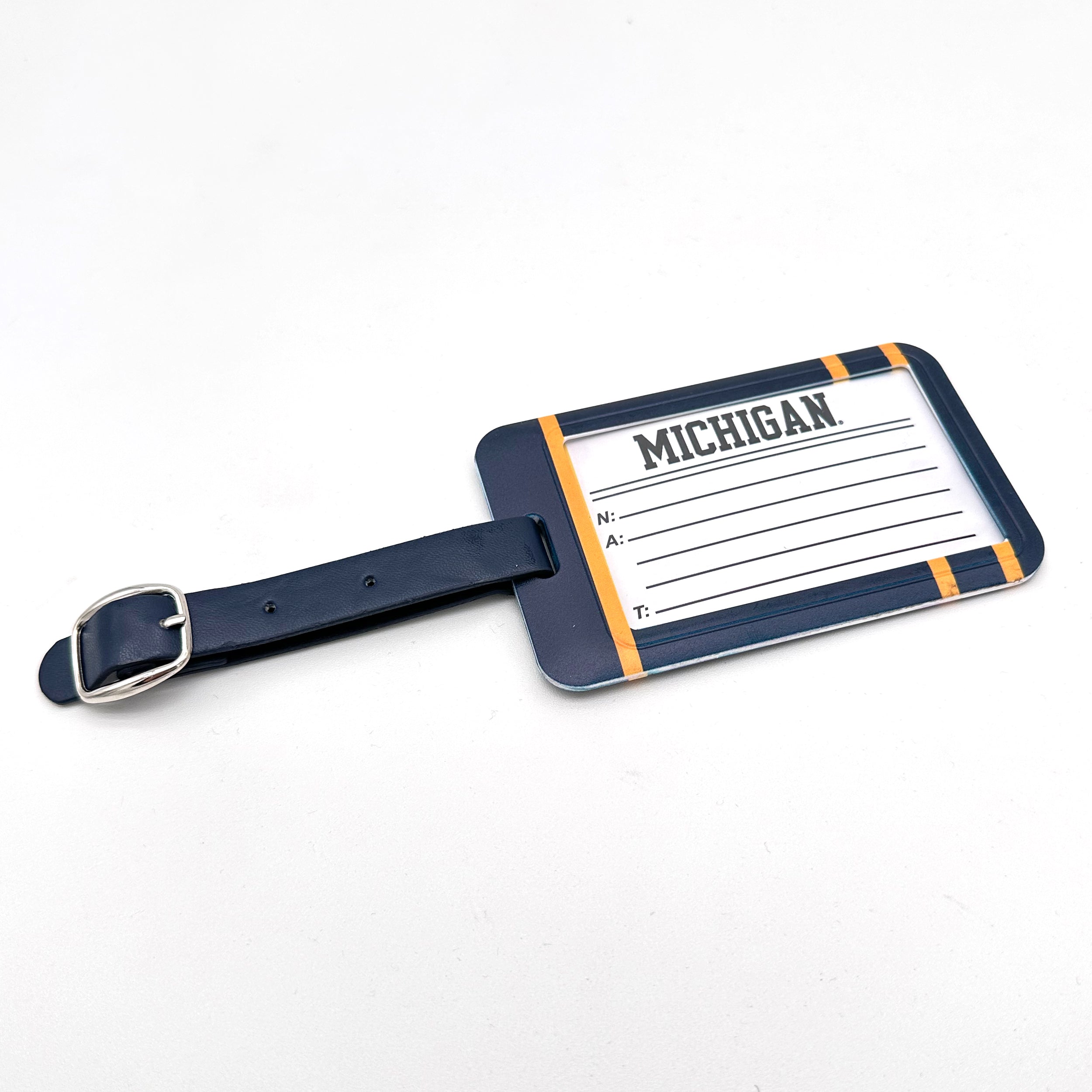 Michigan Wolverines Bag Tag