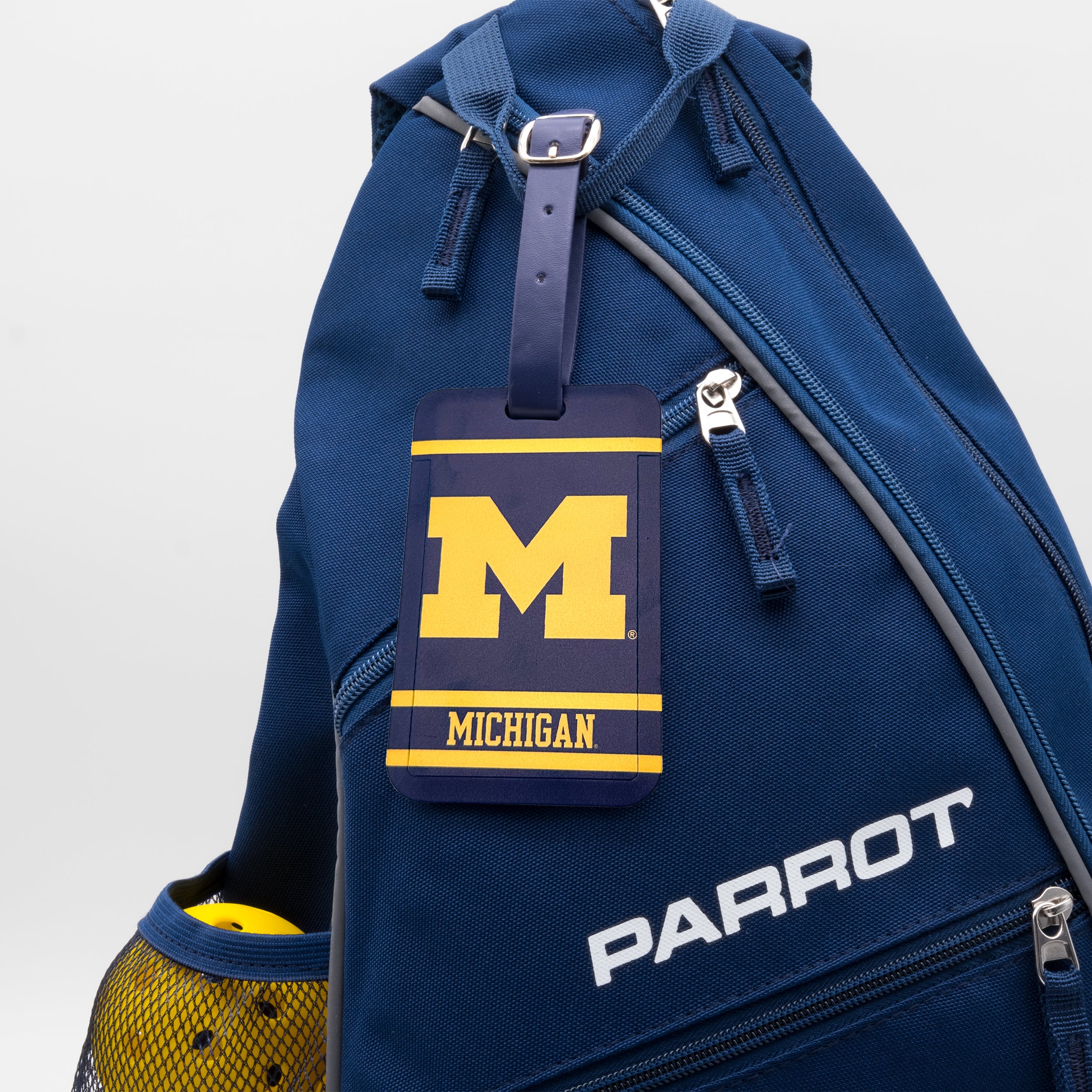 Michigan Wolverines Bag Tag