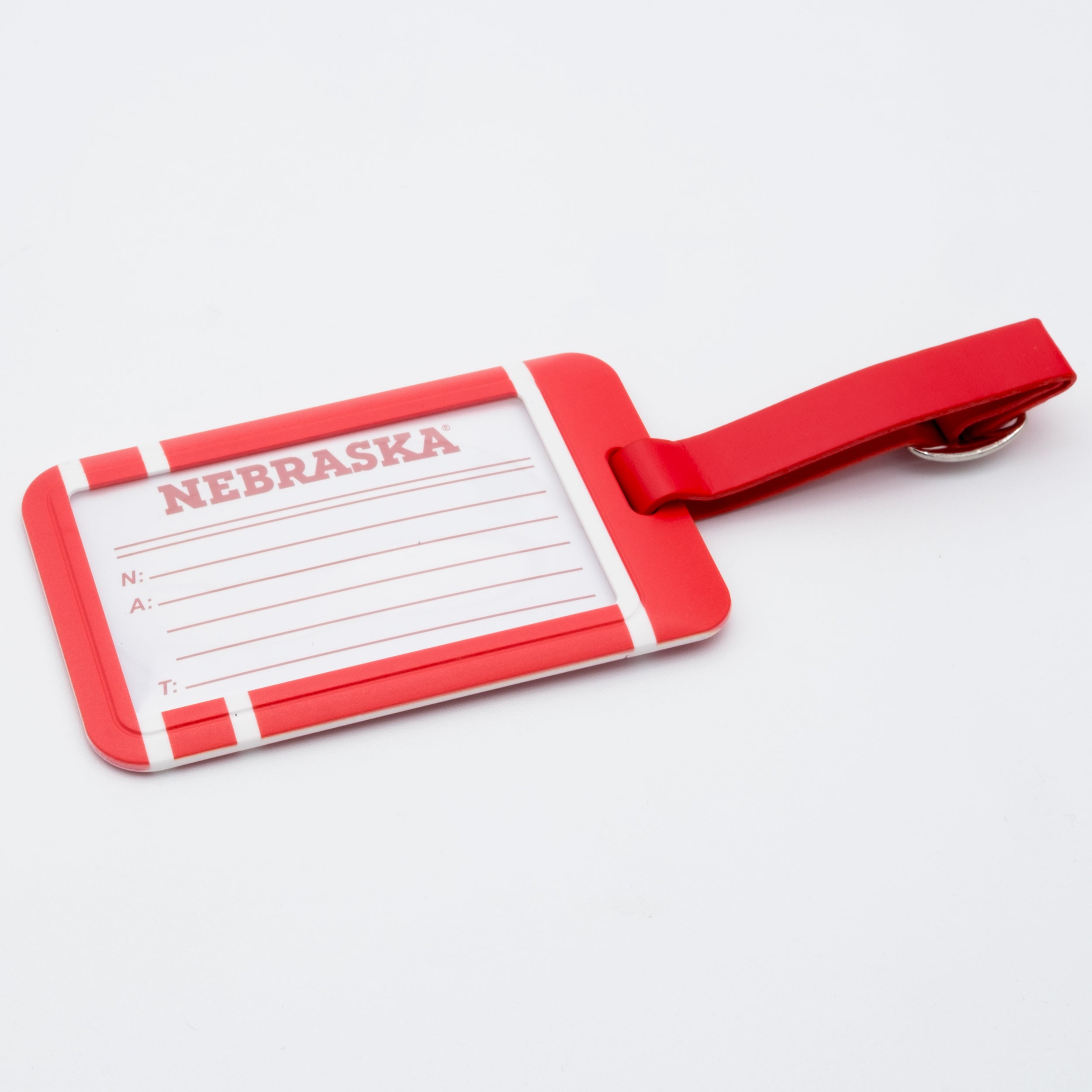 Nebraska Cornhuskers Bag Tag