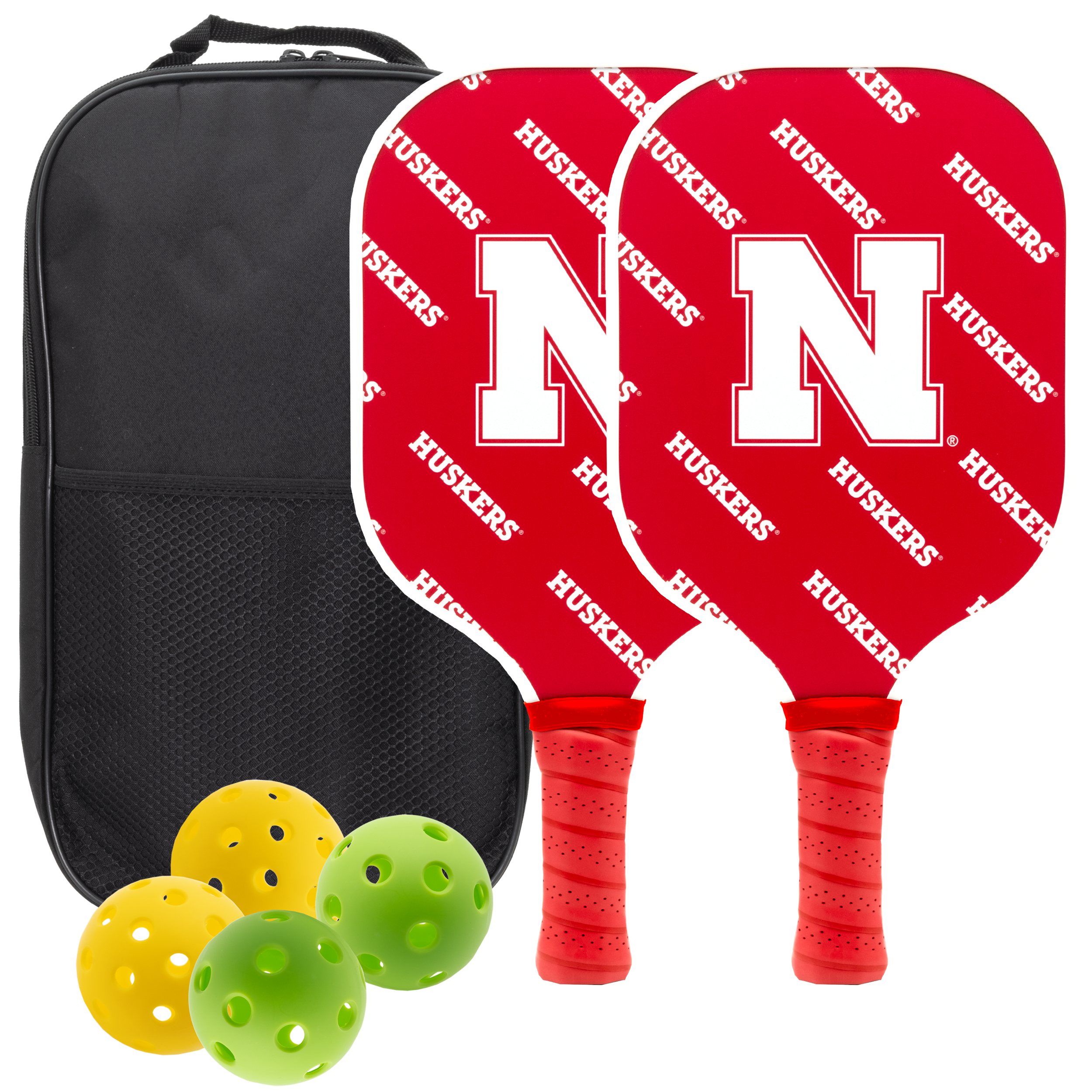 Nebraska Cornhuskers Pickleball Paddle Set