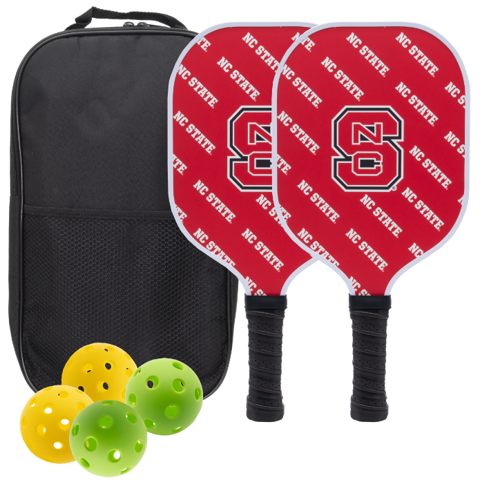 Nc State Wolfpack Pickleball Paddle Set