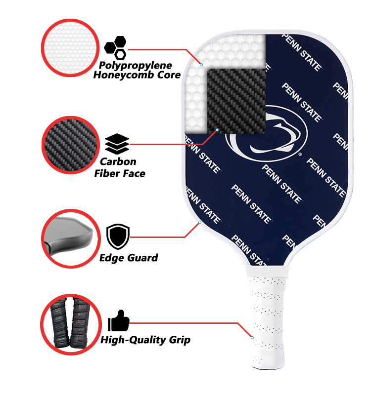 Penn State Nittany Lions Pickleball Paddle