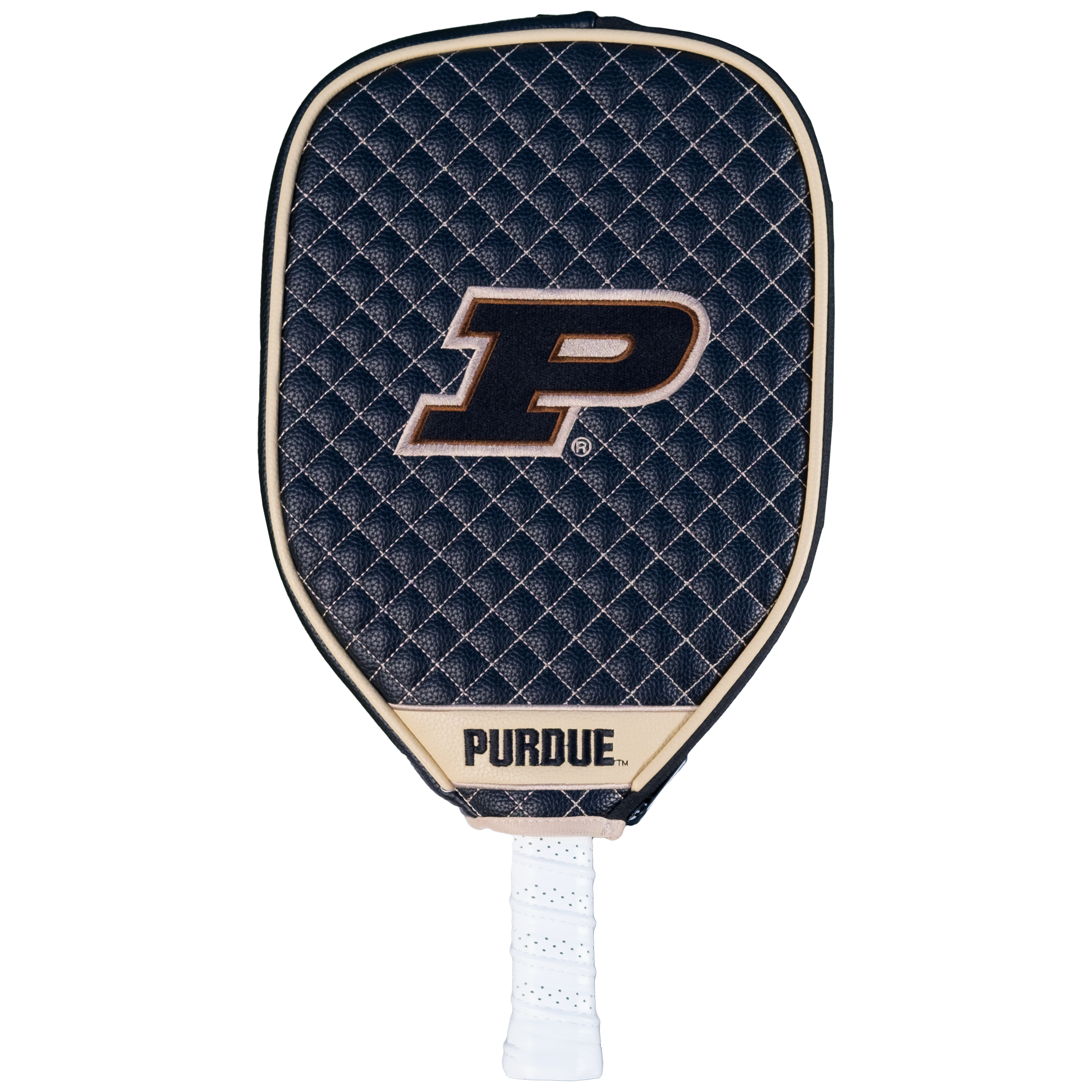 Purdue Boilermakers Quilted Pickleball Paddle Cover (Black)