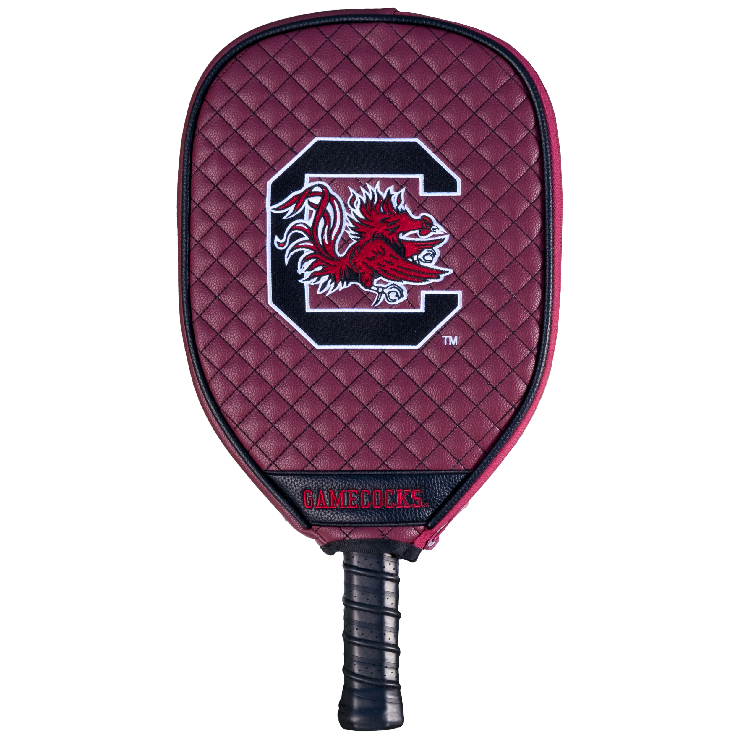 South Carolina Gamecocks Quilted Pickleball Paddle Cover (Maroon)