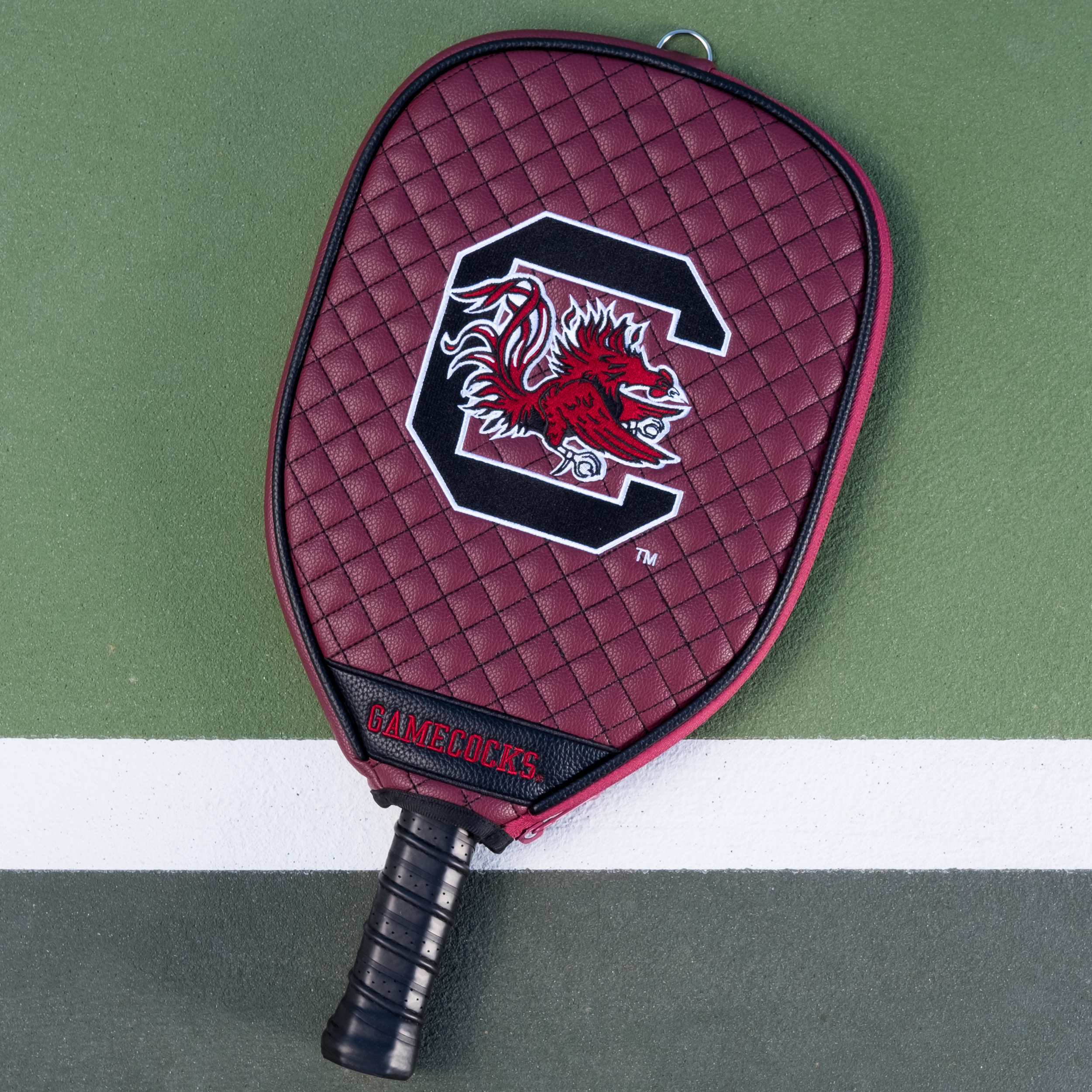 South Carolina Gamecocks Quilted Pickleball Paddle Cover (Maroon)