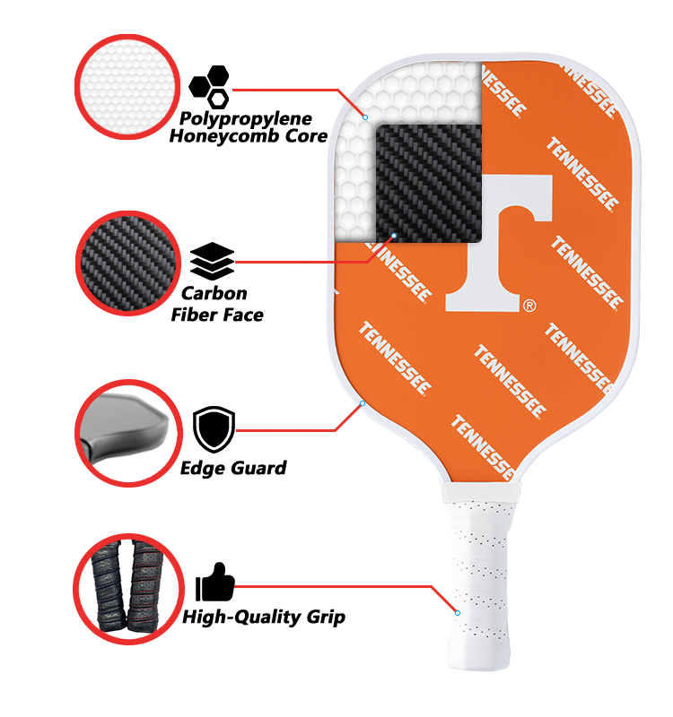 Tennessee Volunteers Pickleball Paddle