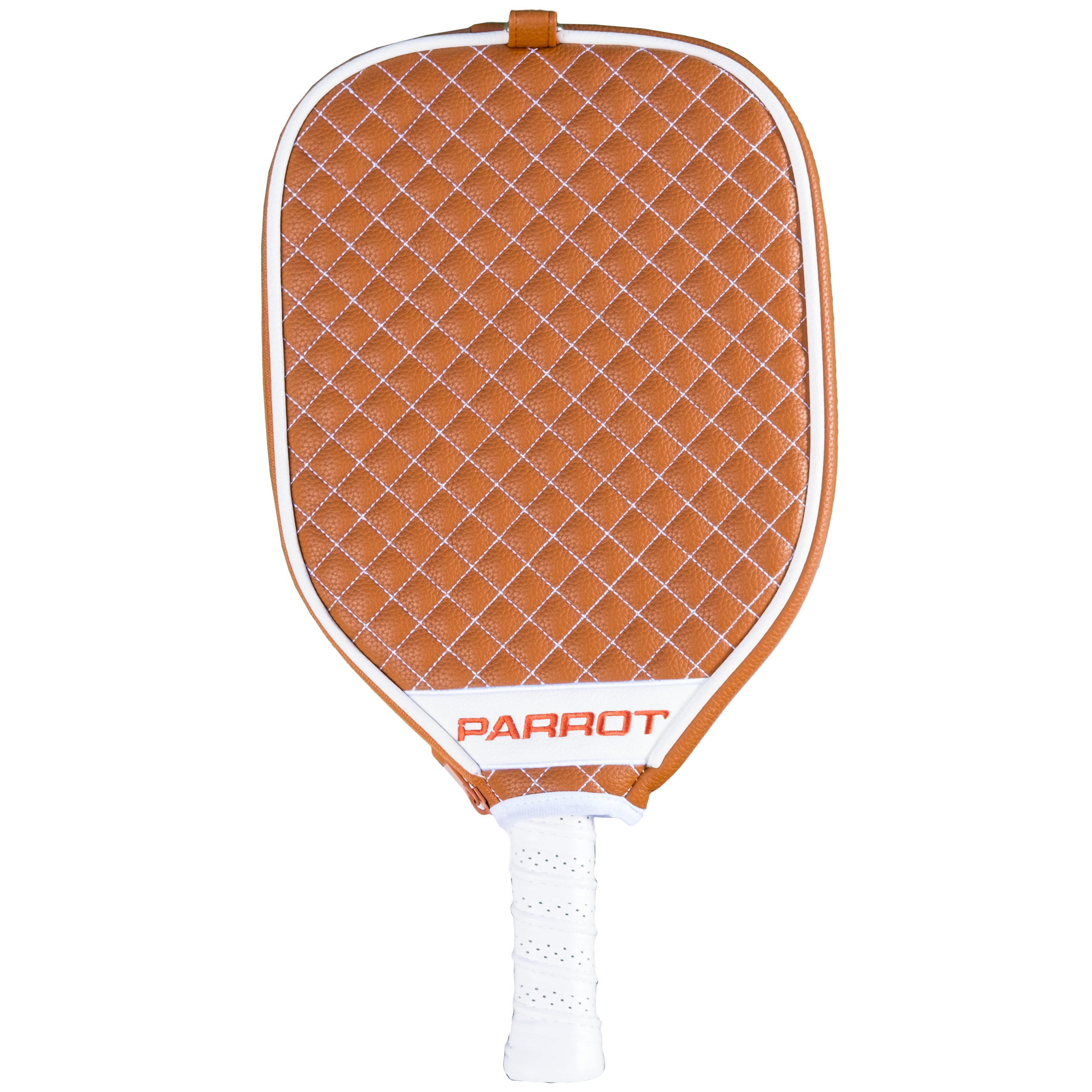 Texas Longhorns Quilted Pickleball Paddle Cover (Dark Orange)