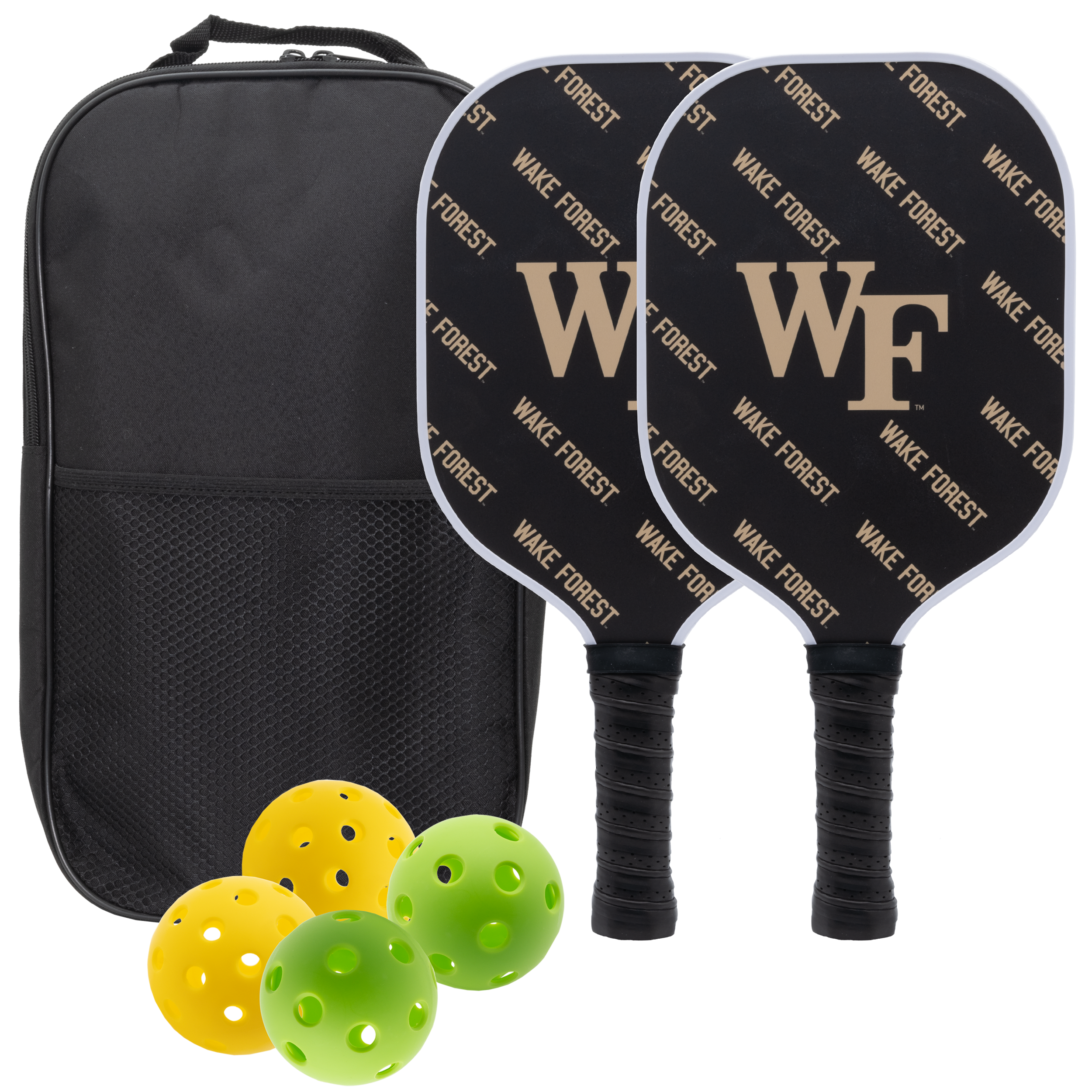 Wake Forest Demon Deacons Pickleball Paddle Set