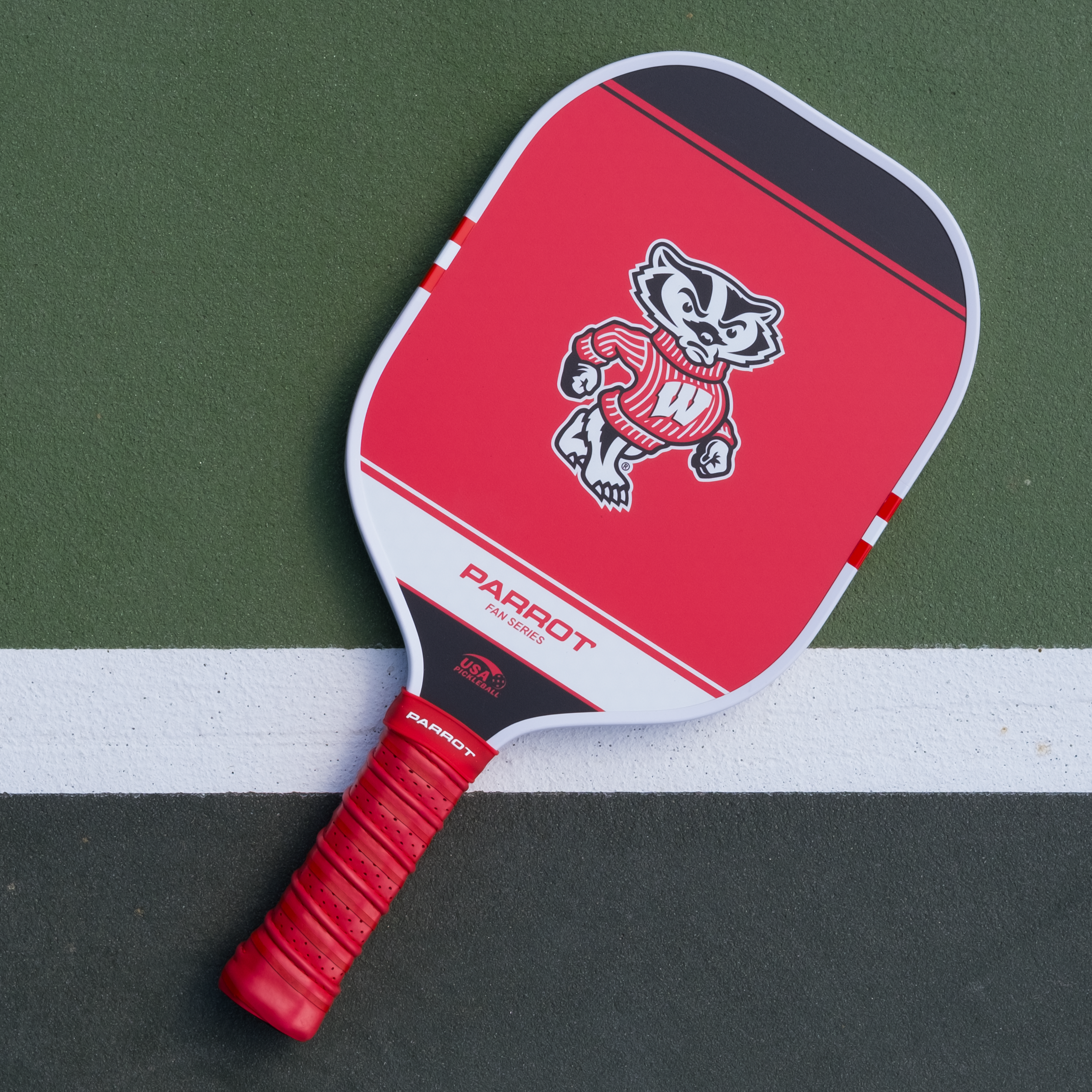 Wisconsin Badgers Sport Plus Pickleball Paddle