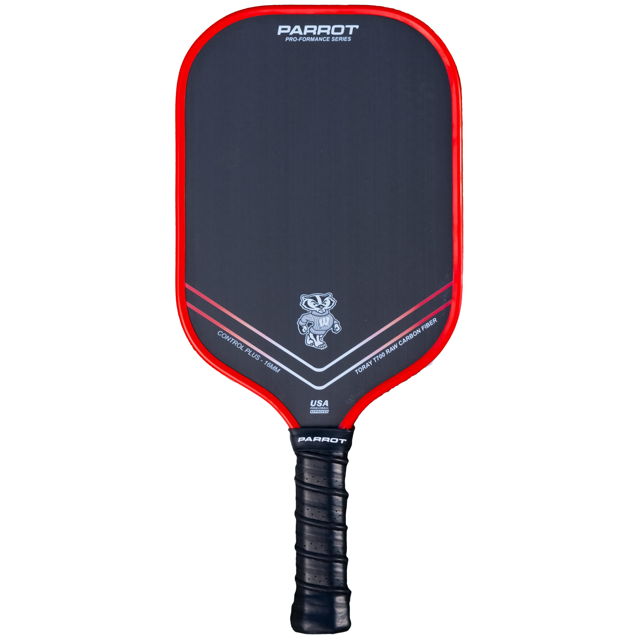 Wisconsin Badgers PRO-Formance Logo Pickleball Paddle