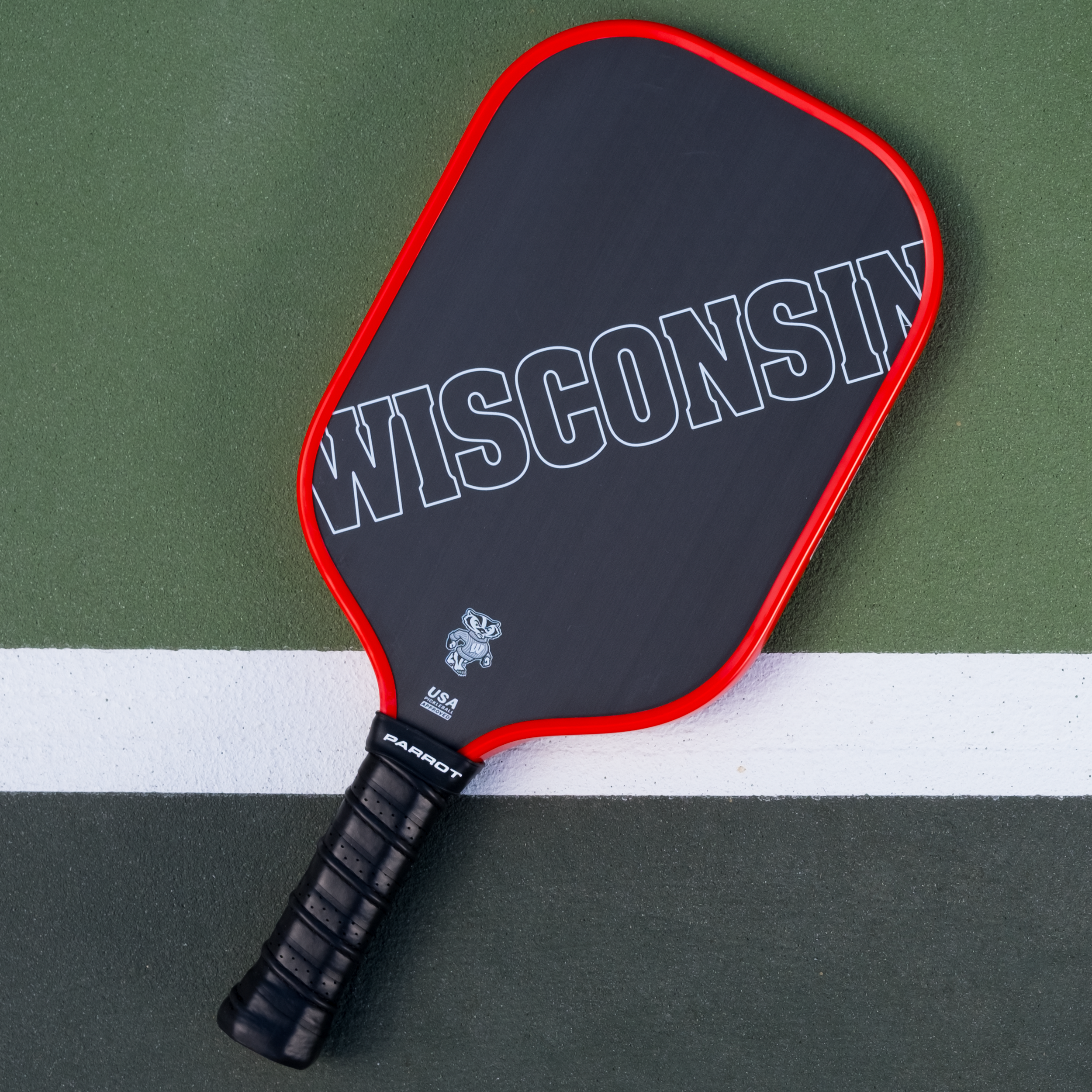 Wisconsin Badgers PRO-Formance Wordmark Pickleball Paddle