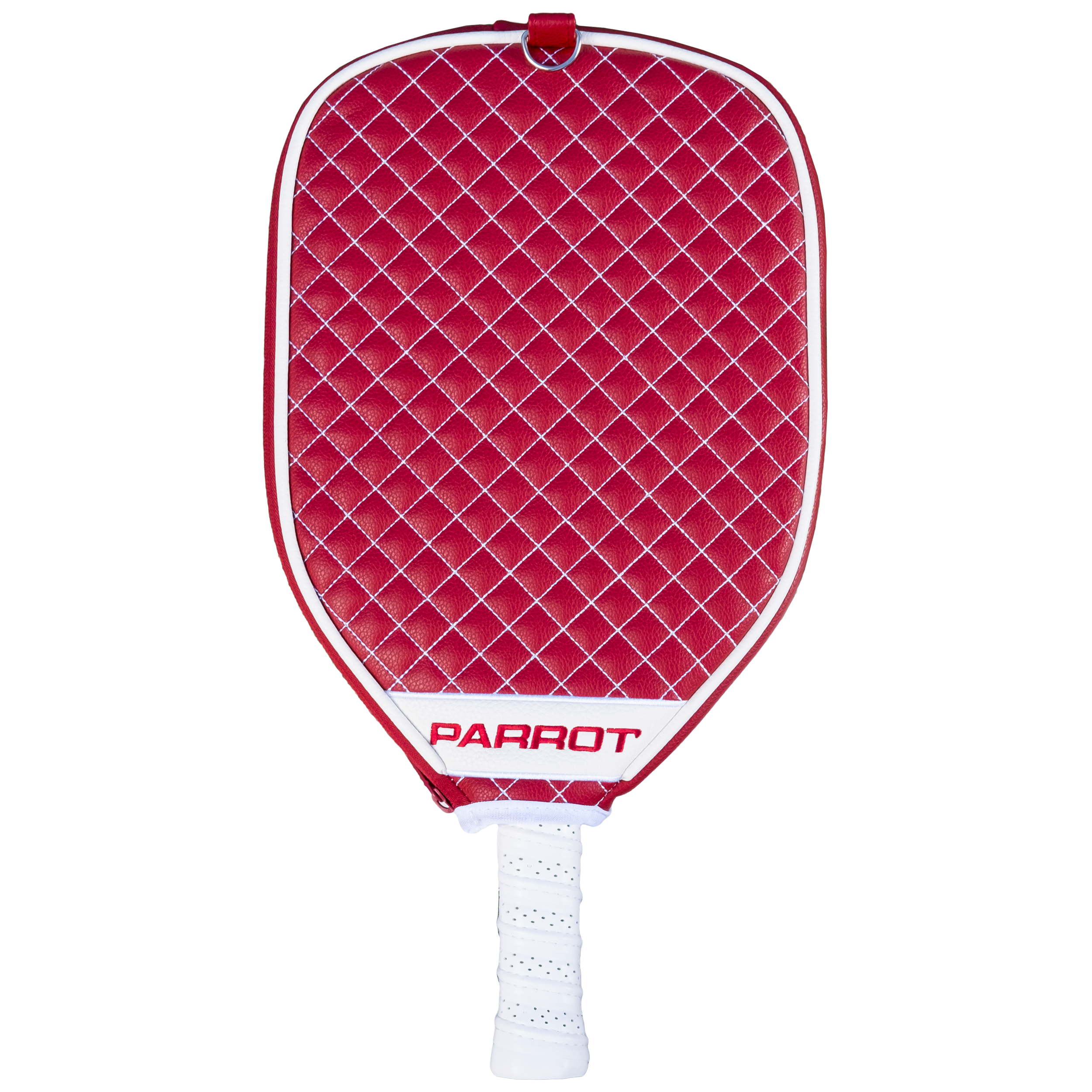 Oklahoma Sooners Quilted Pickleball Paddle Cover (Dark Red)