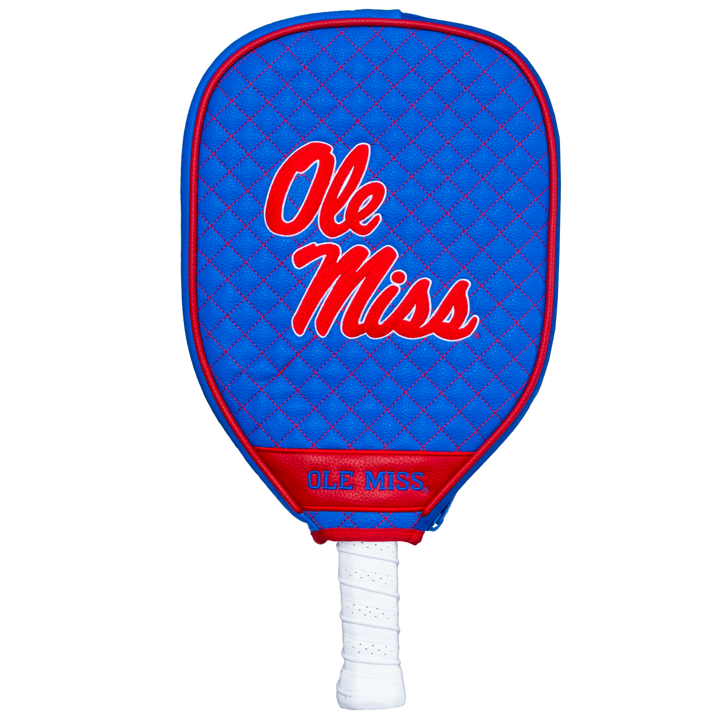 Ole Miss Rebels Quilted Pickleball Paddle Cover (Royal)