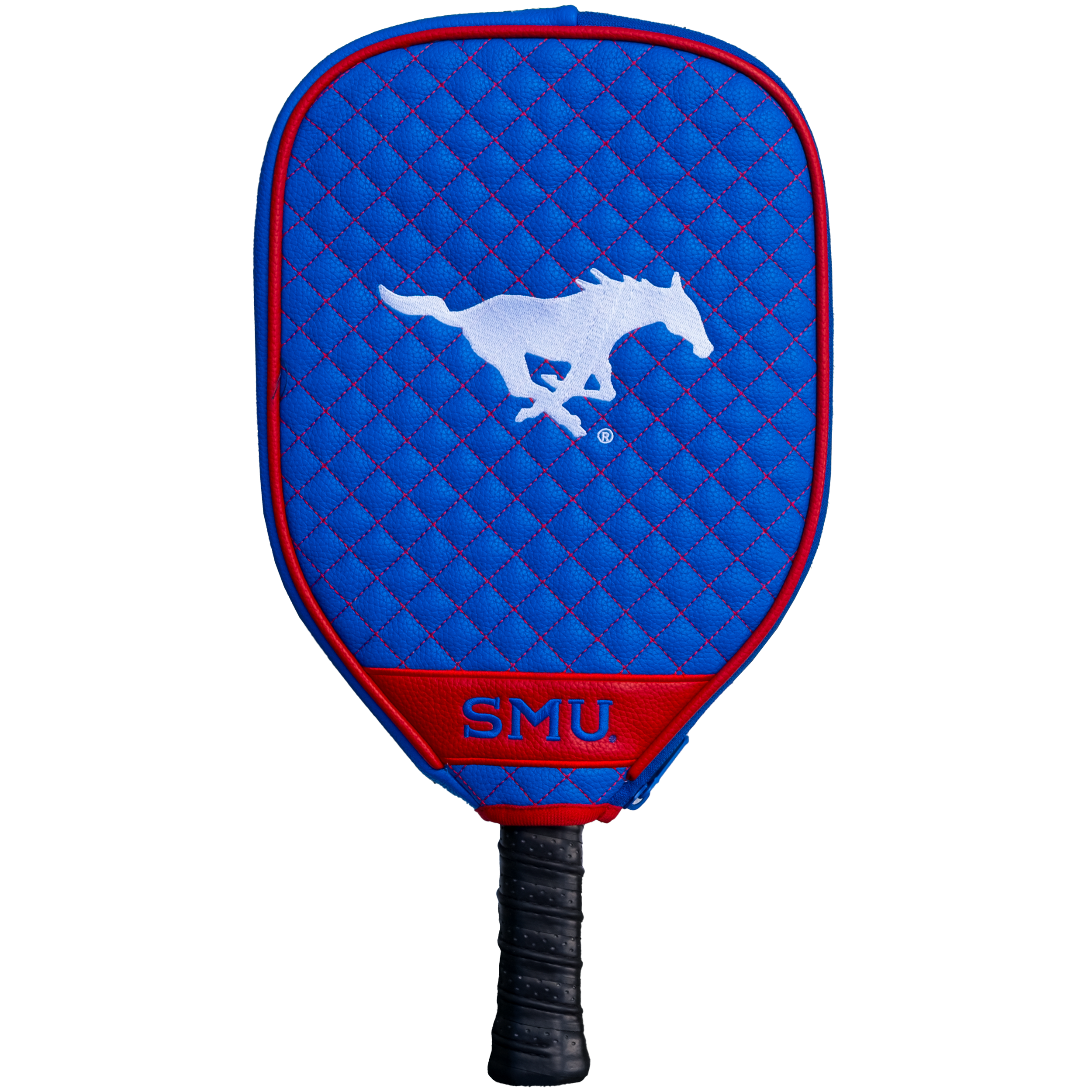 Smu Mustangs Quilted Pickleball Paddle Cover (Royal)