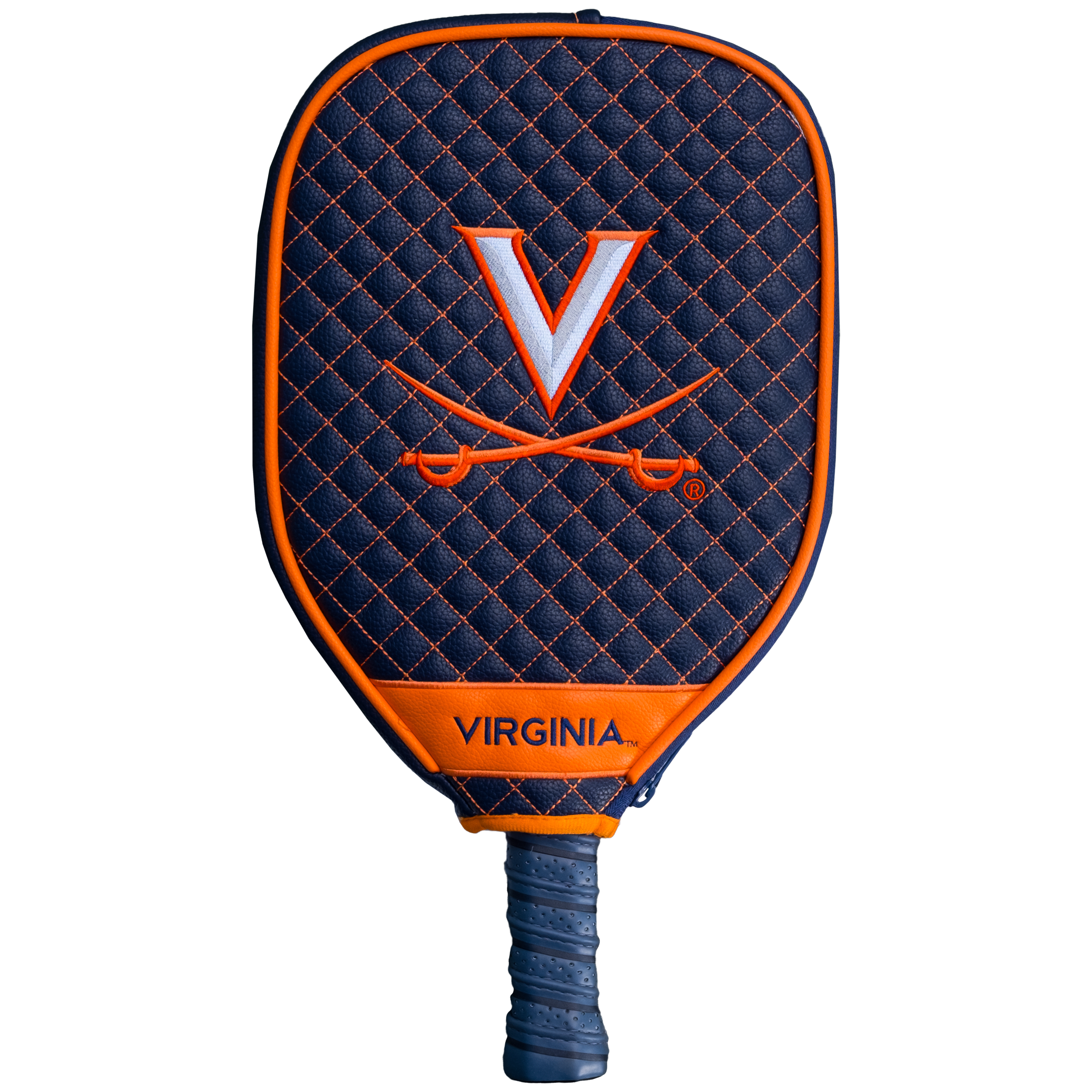 Virginia Cavaliers Quilted Pickleball Paddle Cover (Navy)