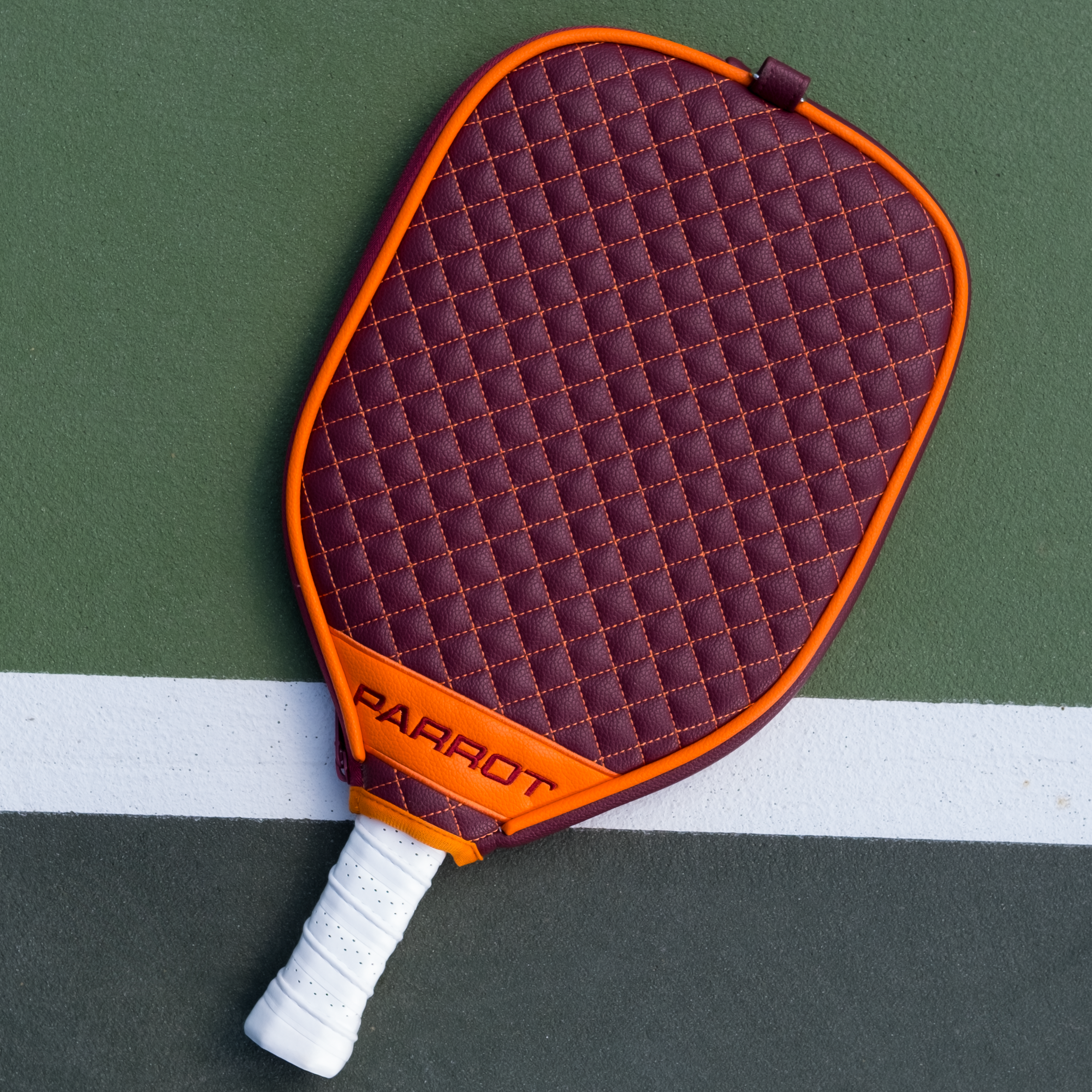 Virginia Tech Hokies Quilted Pickleball Paddle Cover (Maroon)