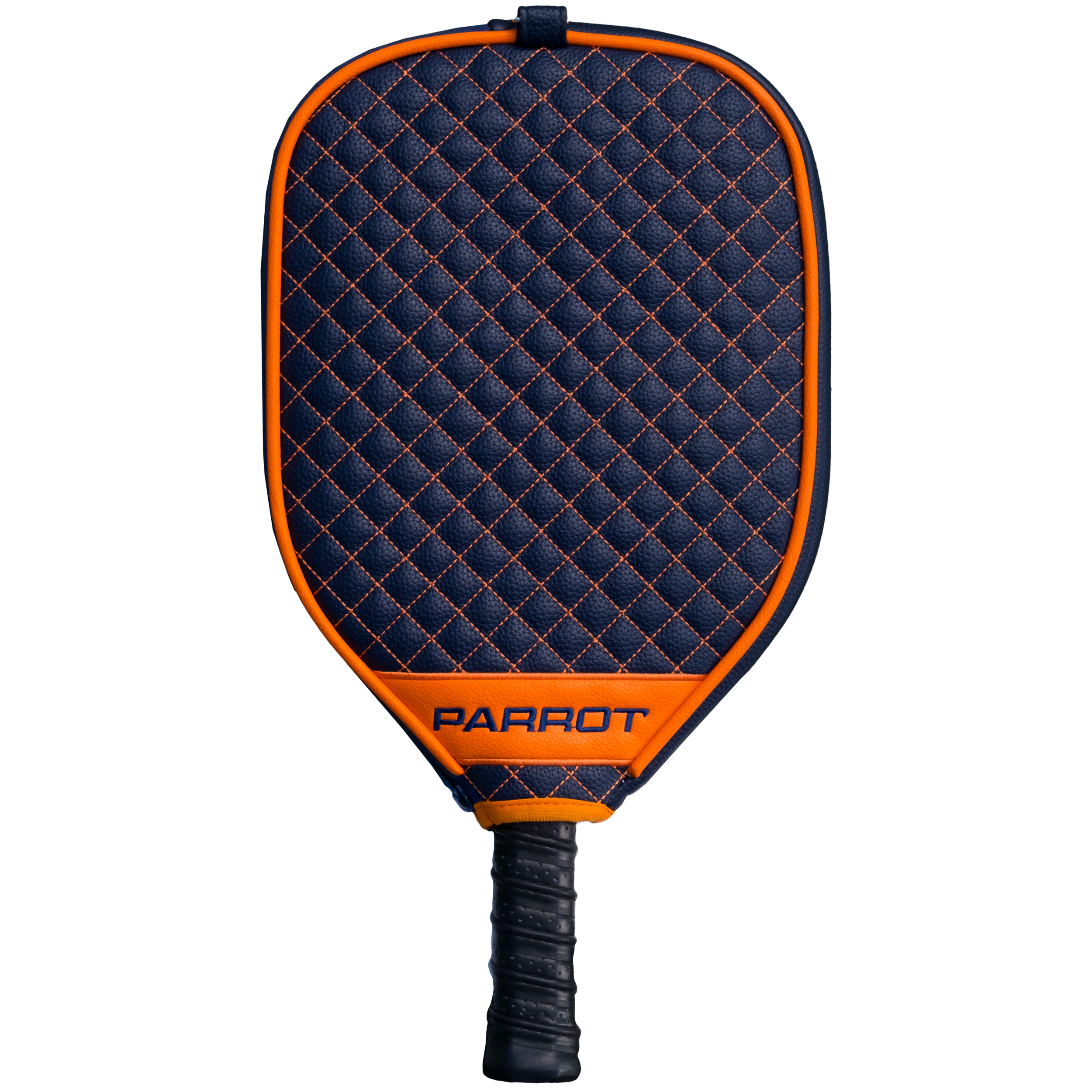 Syracuse Orange Quilted Pickleball Paddle Cover (Navy)