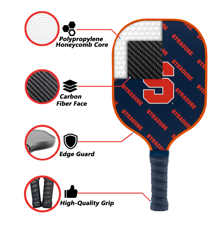 Syracuse Orange Pickleball Paddle