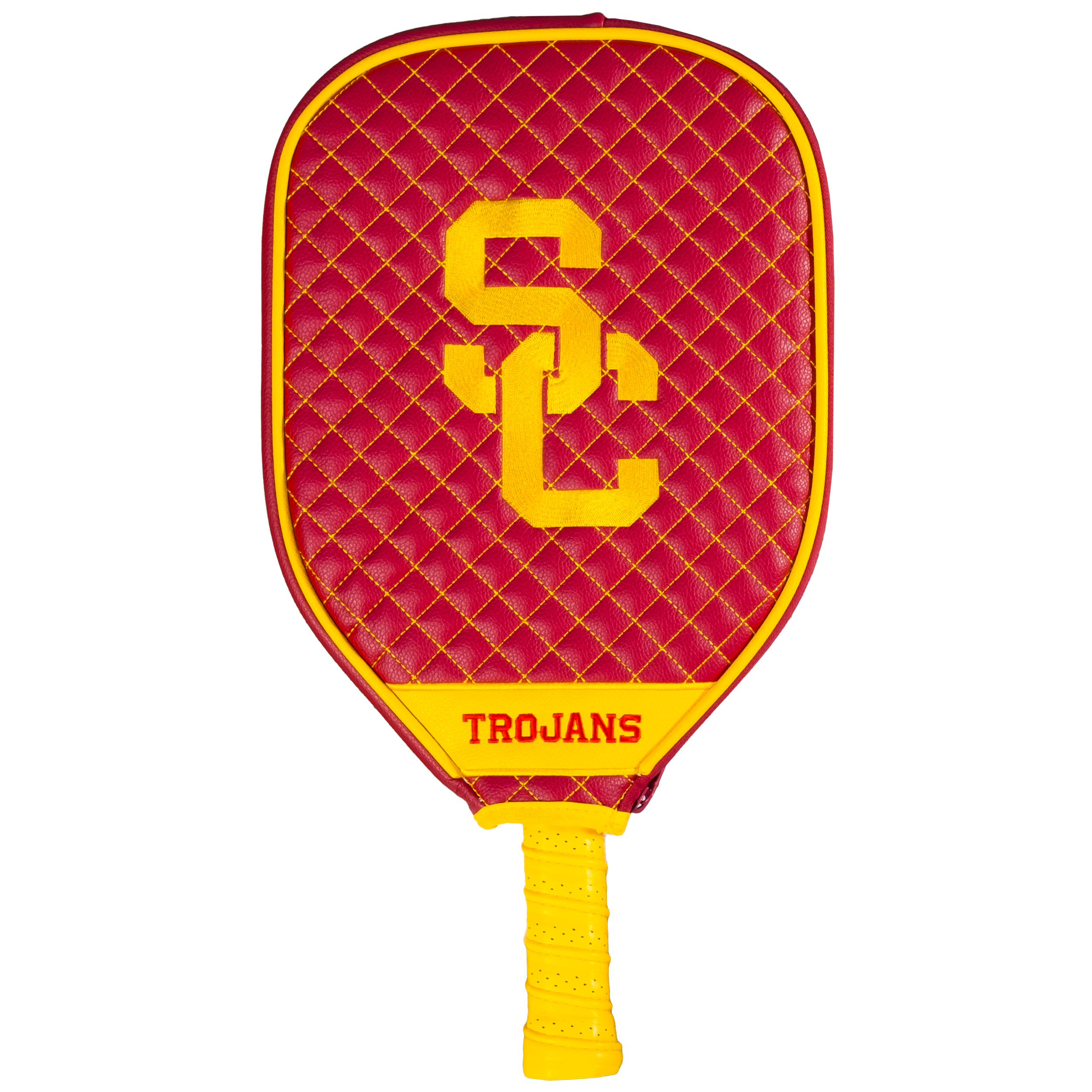 Usc Trojans Quilted Pickleball Paddle Cover (Darkr Ed)