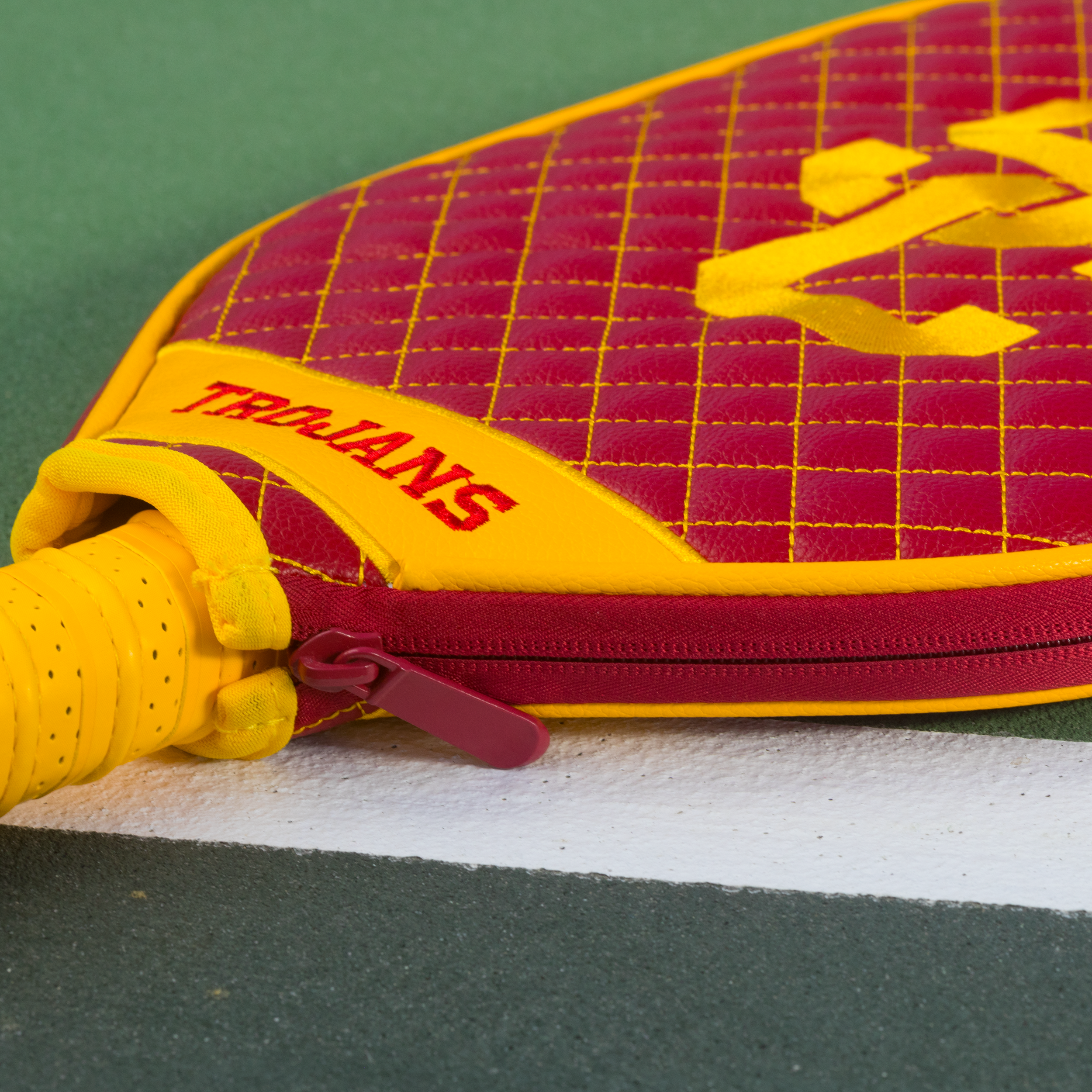 Usc Trojans Quilted Pickleball Paddle Cover (Darkr Ed)