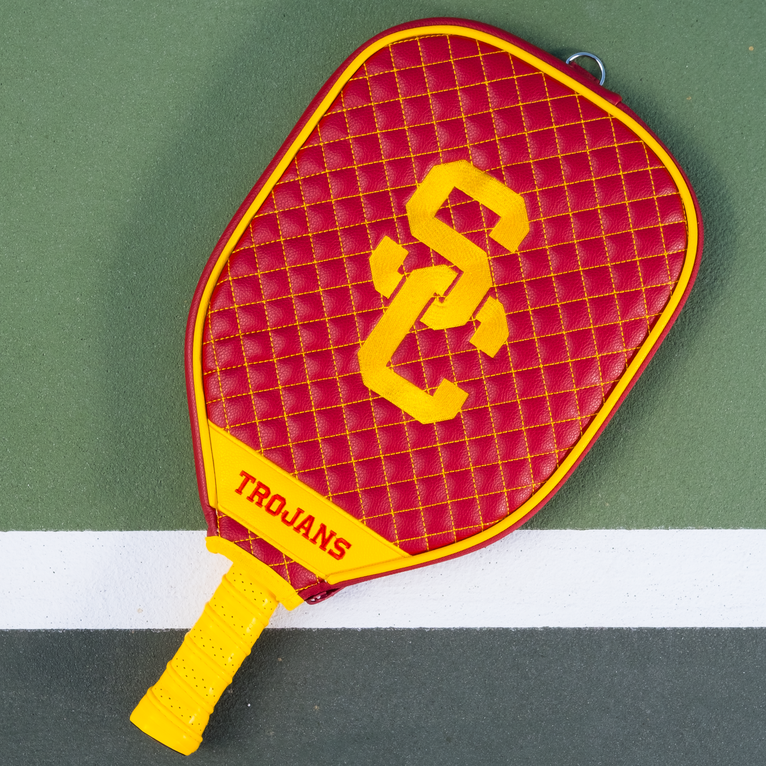 Usc Trojans Quilted Pickleball Paddle Cover (Darkr Ed)