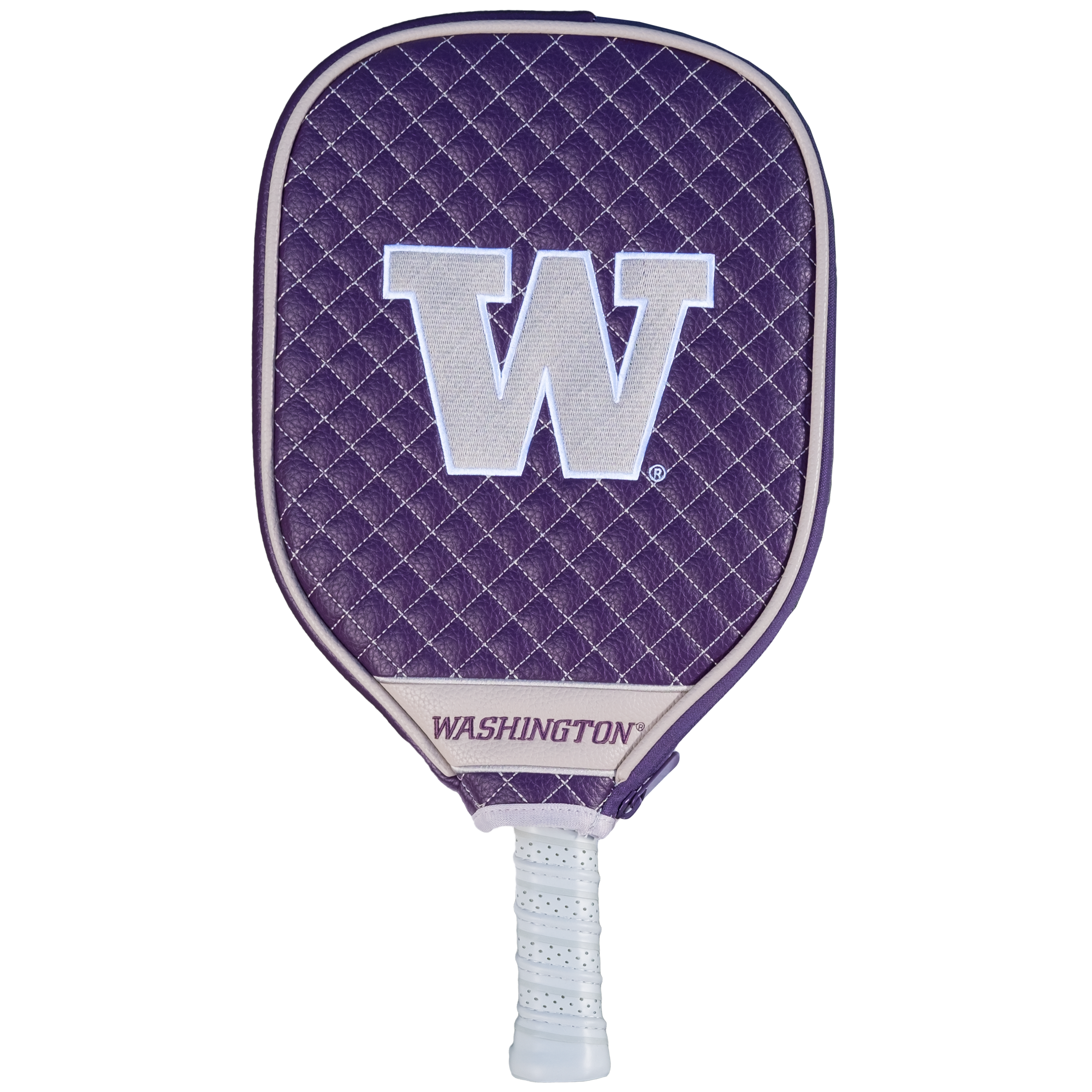 Washington Huskies Quilted Pickleball Paddle Cover (Purple)