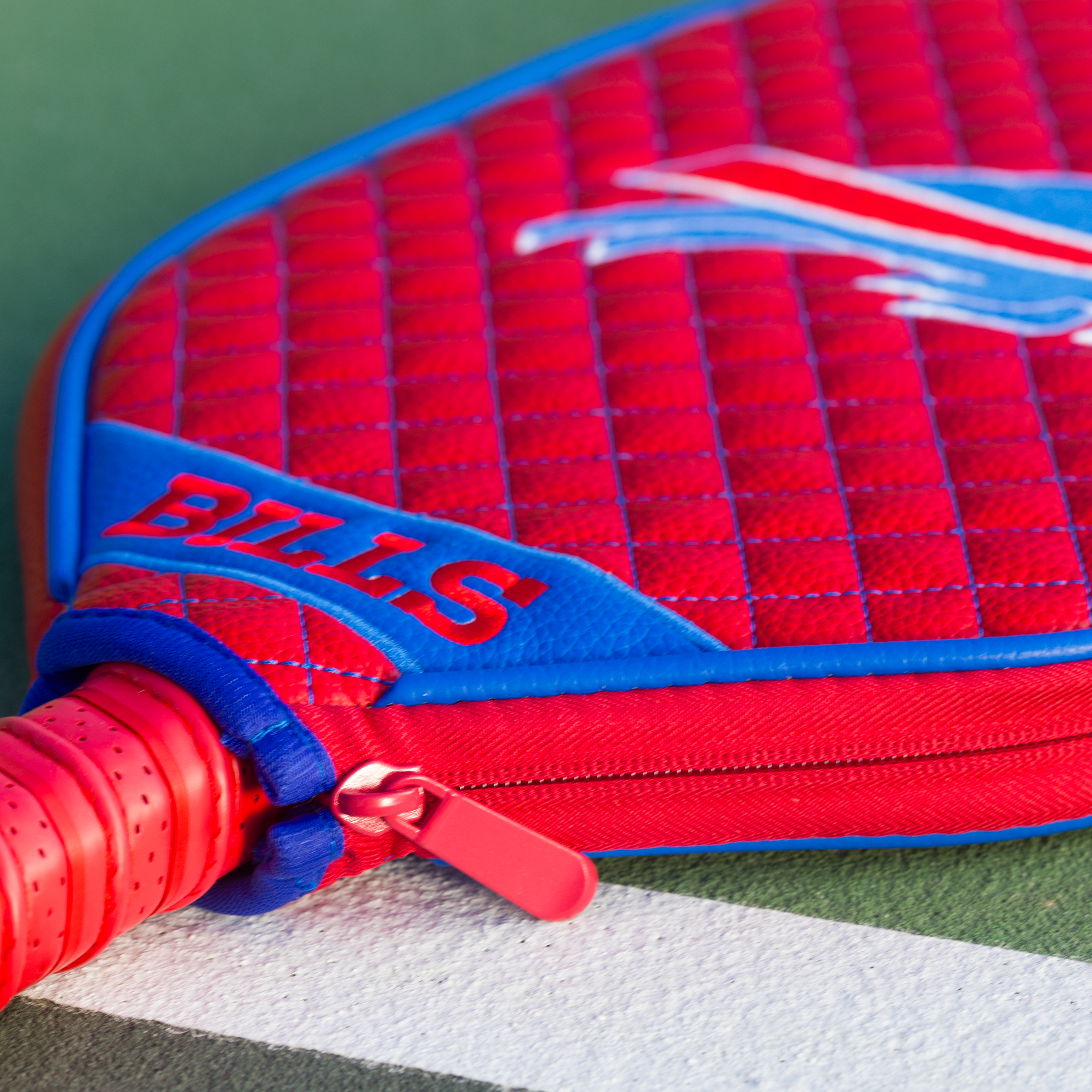 Buffalo Bills Quilted Pickleball Paddle Cover (Red)