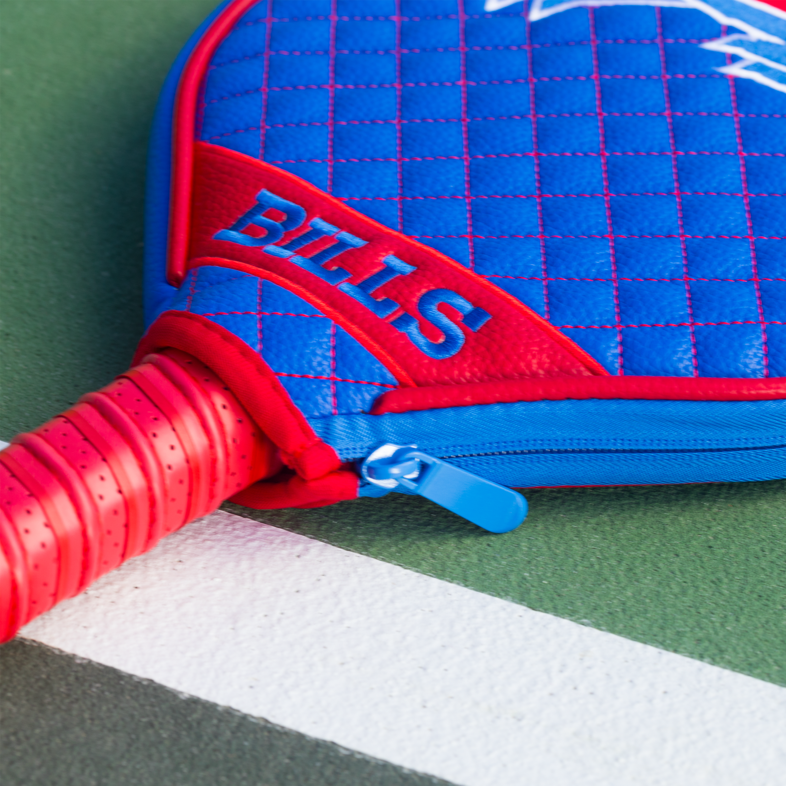 Buffalo Bills Quilted Pickleball Paddle Cover (Royal)