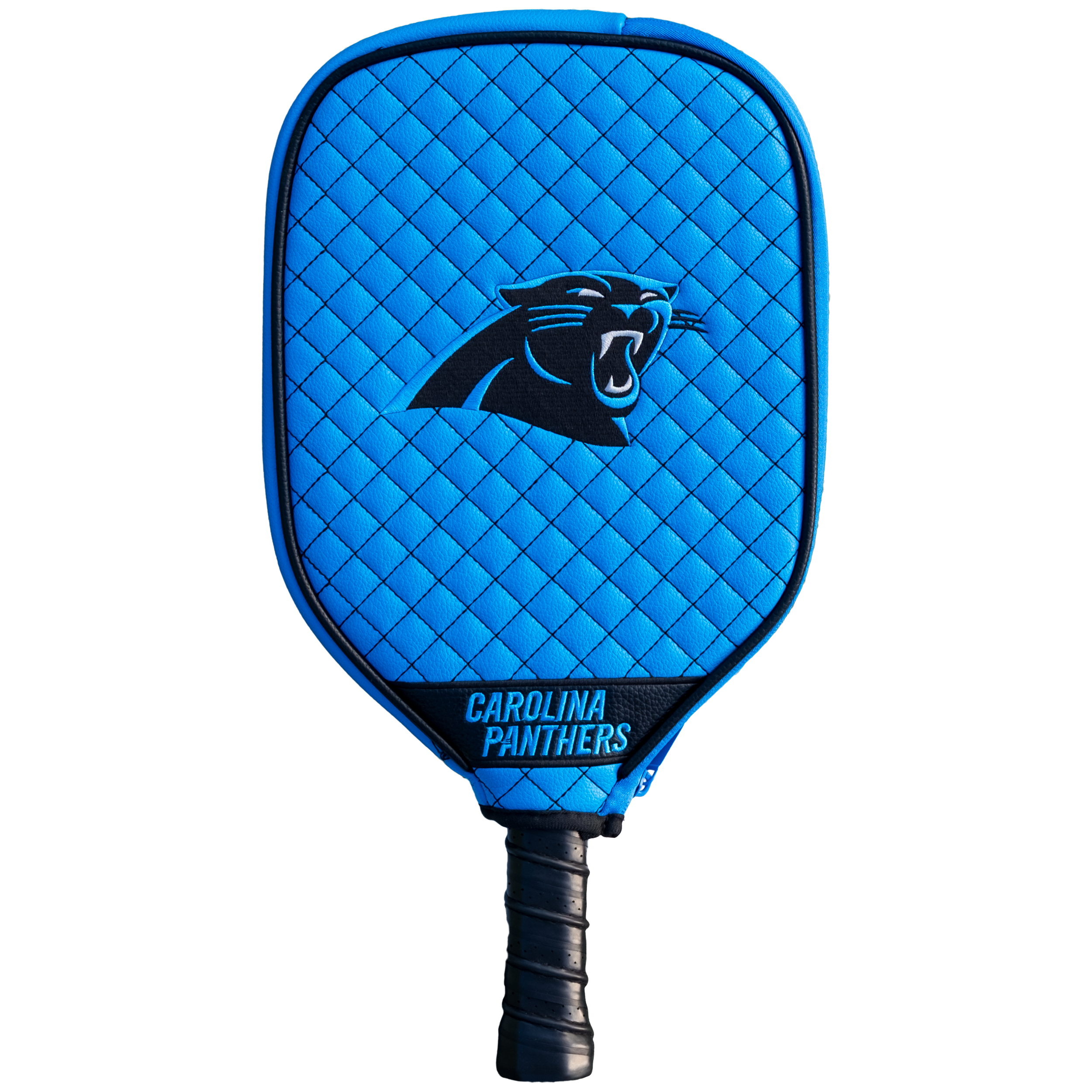 Carolina Panthers Quilted Pickleball Paddle Cover (Blue)