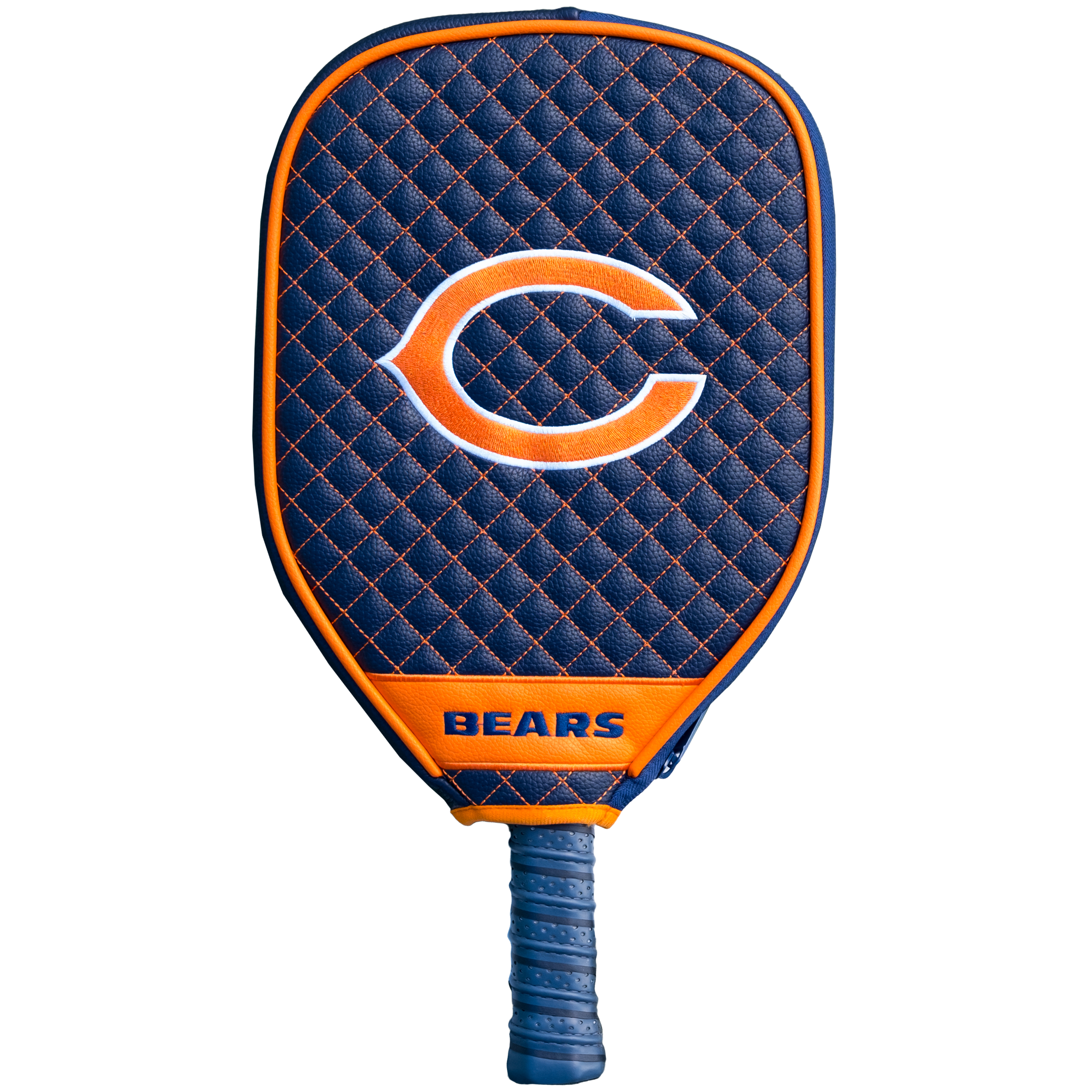 Chicago Bears Quilted Pickleball Paddle Cover (Navy)