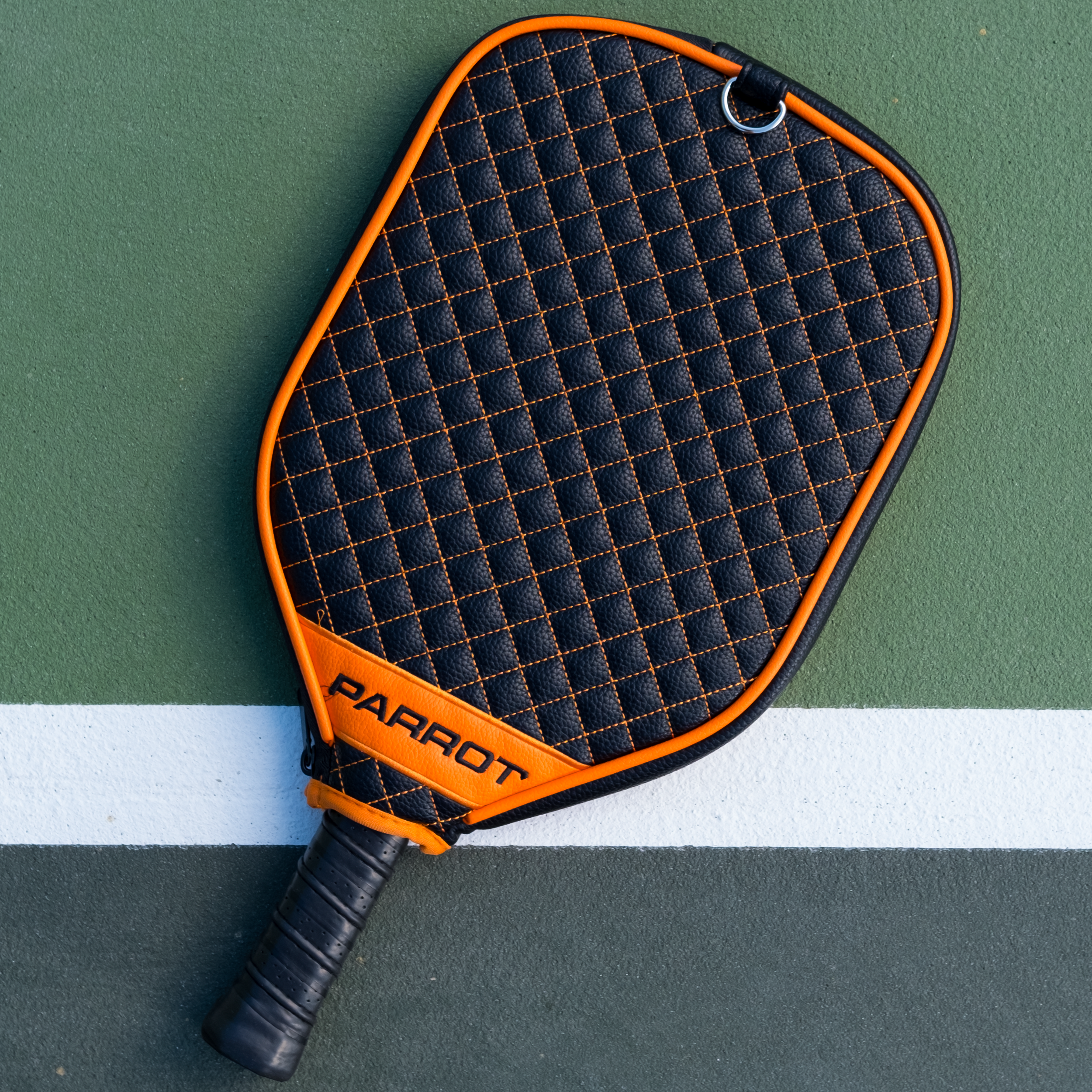 Cincinnati Bengals Quilted Pickleball Paddle Cover (Black)