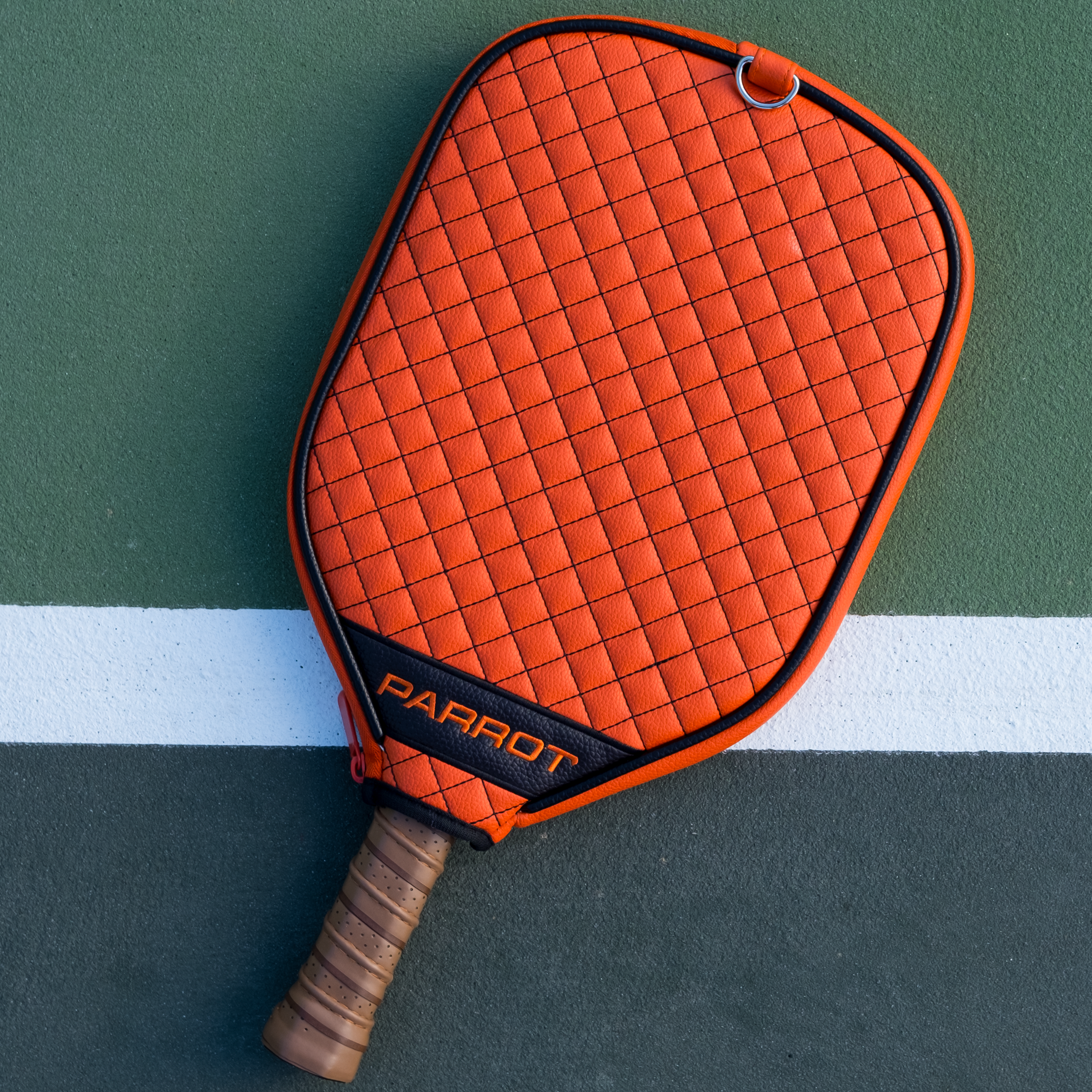 Cleveland Browns Quilted Pickleball Paddle Cover (Orange)