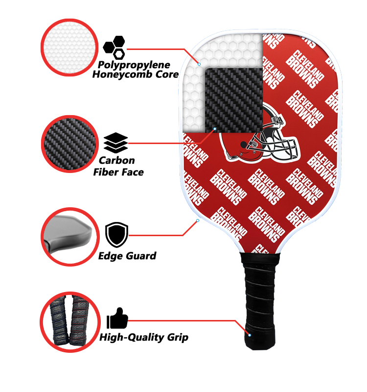 Cleveland Browns Pickleball Paddle