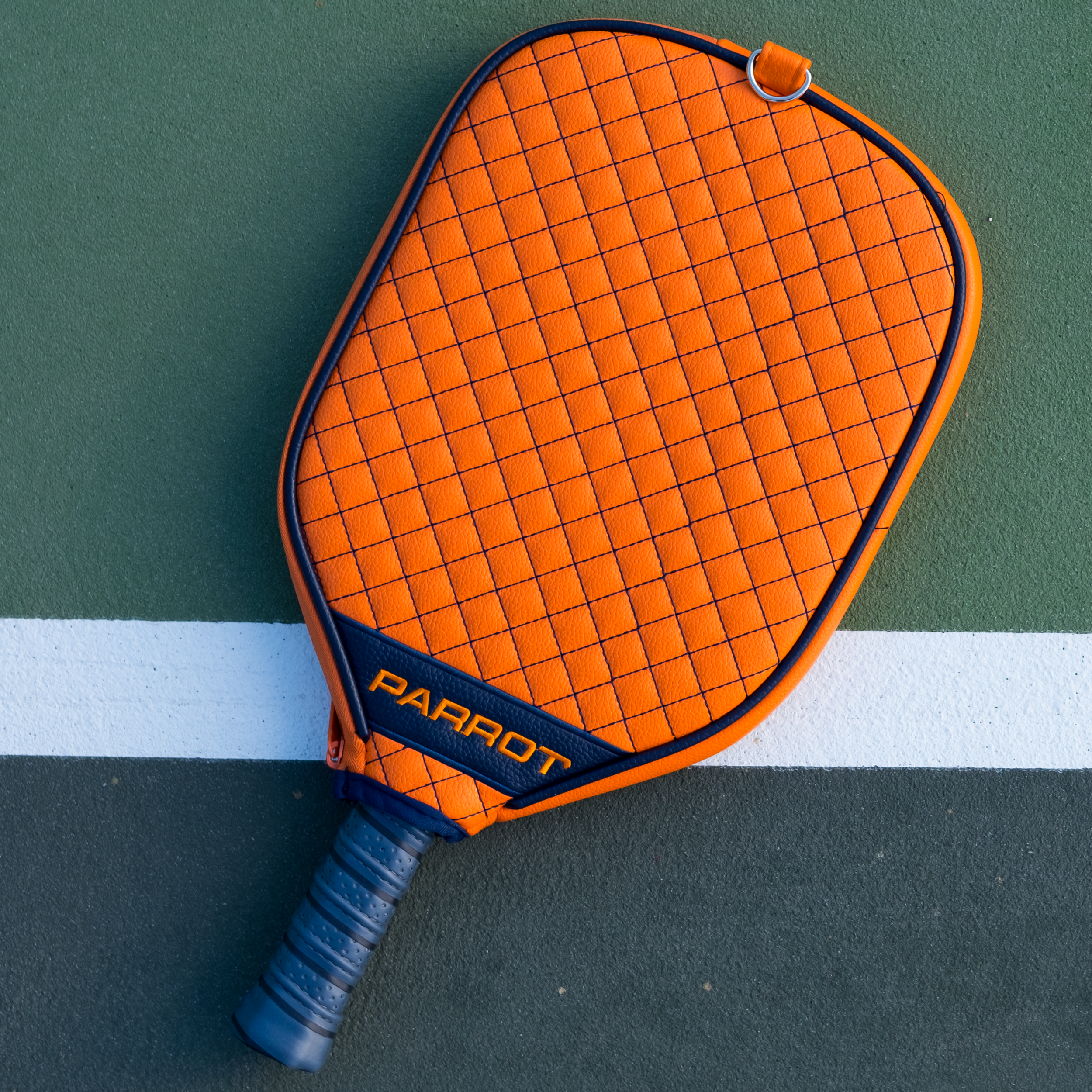 Denver Broncos Quilted Pickleball Paddle Cover (Orange)