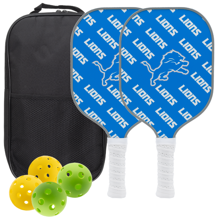 Detroit Lions Pickleball Paddle Set | Shop Pickleball Paddle Sets ...