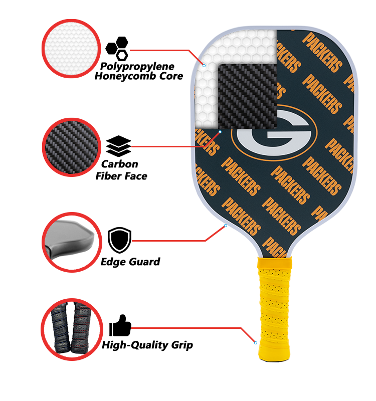 Green Bay Packers Pickleball Paddle