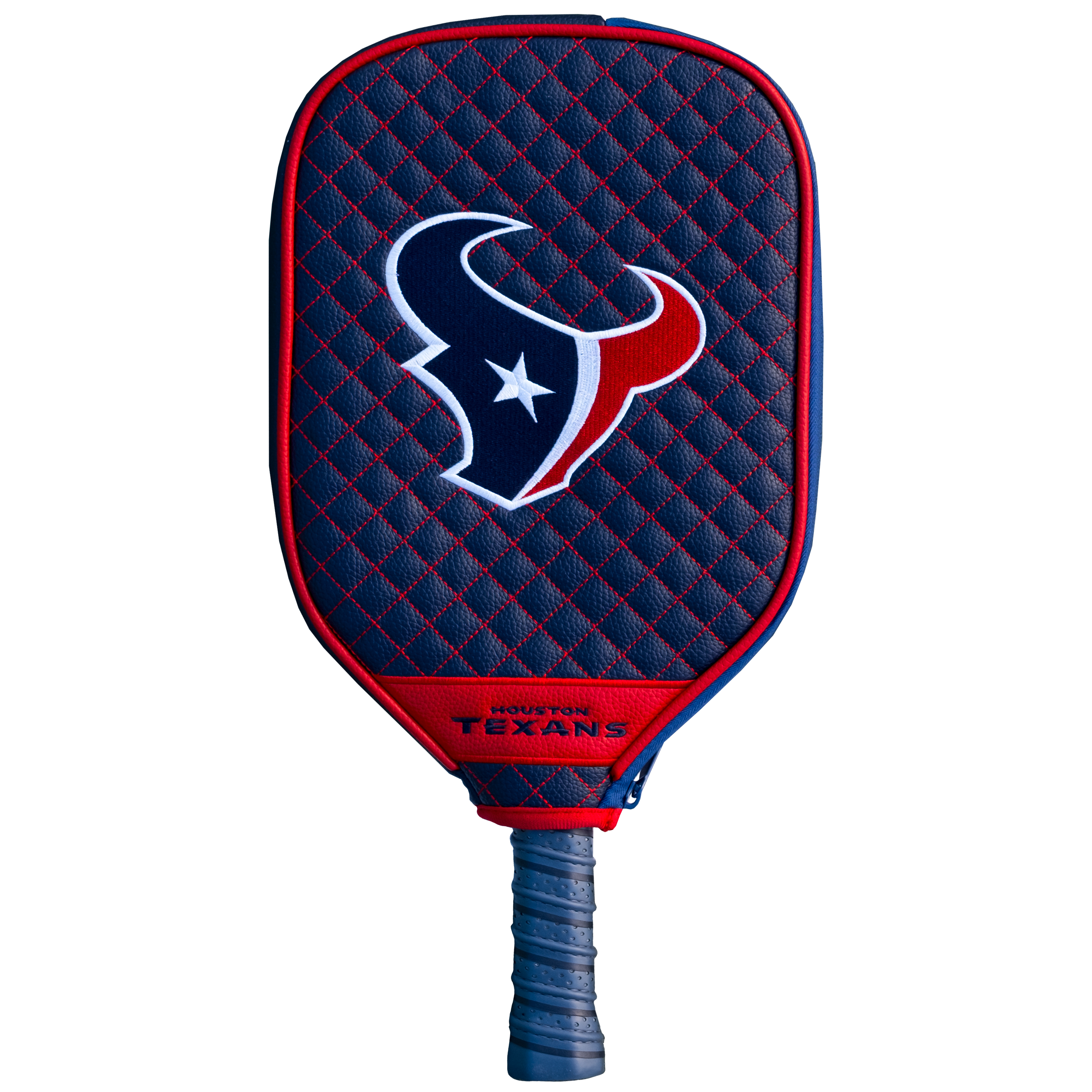 Houston Texans Quilted Pickleball Paddle Cover (Navy)