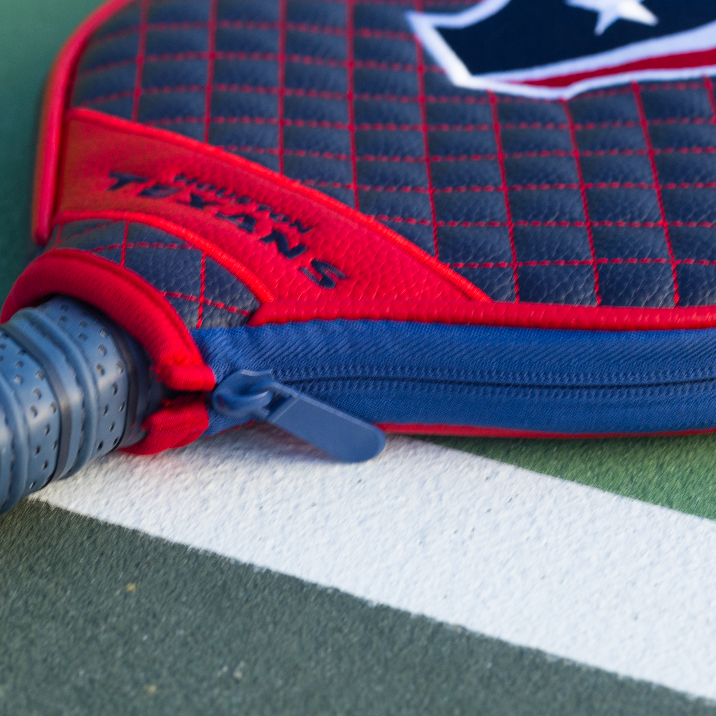 Houston Texans Quilted Pickleball Paddle Cover (Navy)