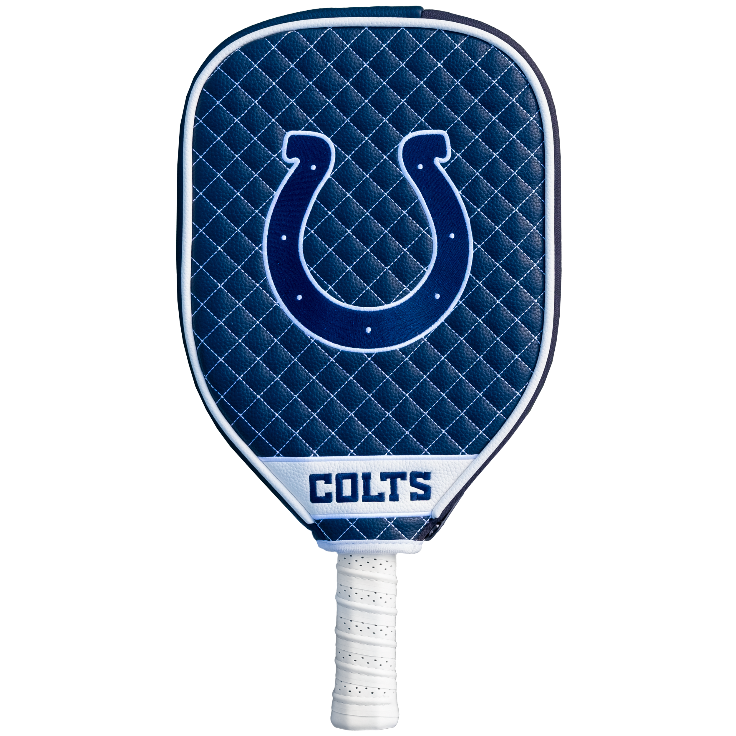 Indianapolis Colts Quilted Pickleball Paddle Cover (Navy)