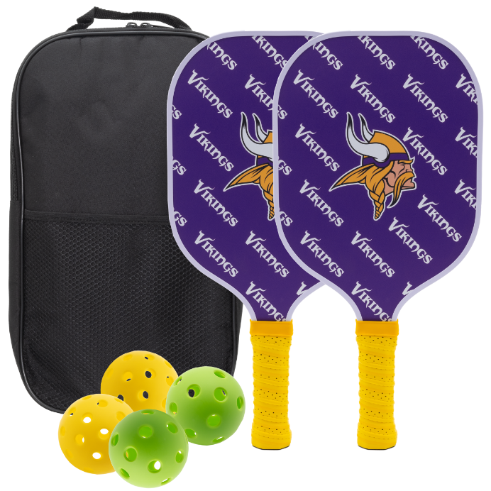 Minnesota Vikings Pickleball Paddle Set