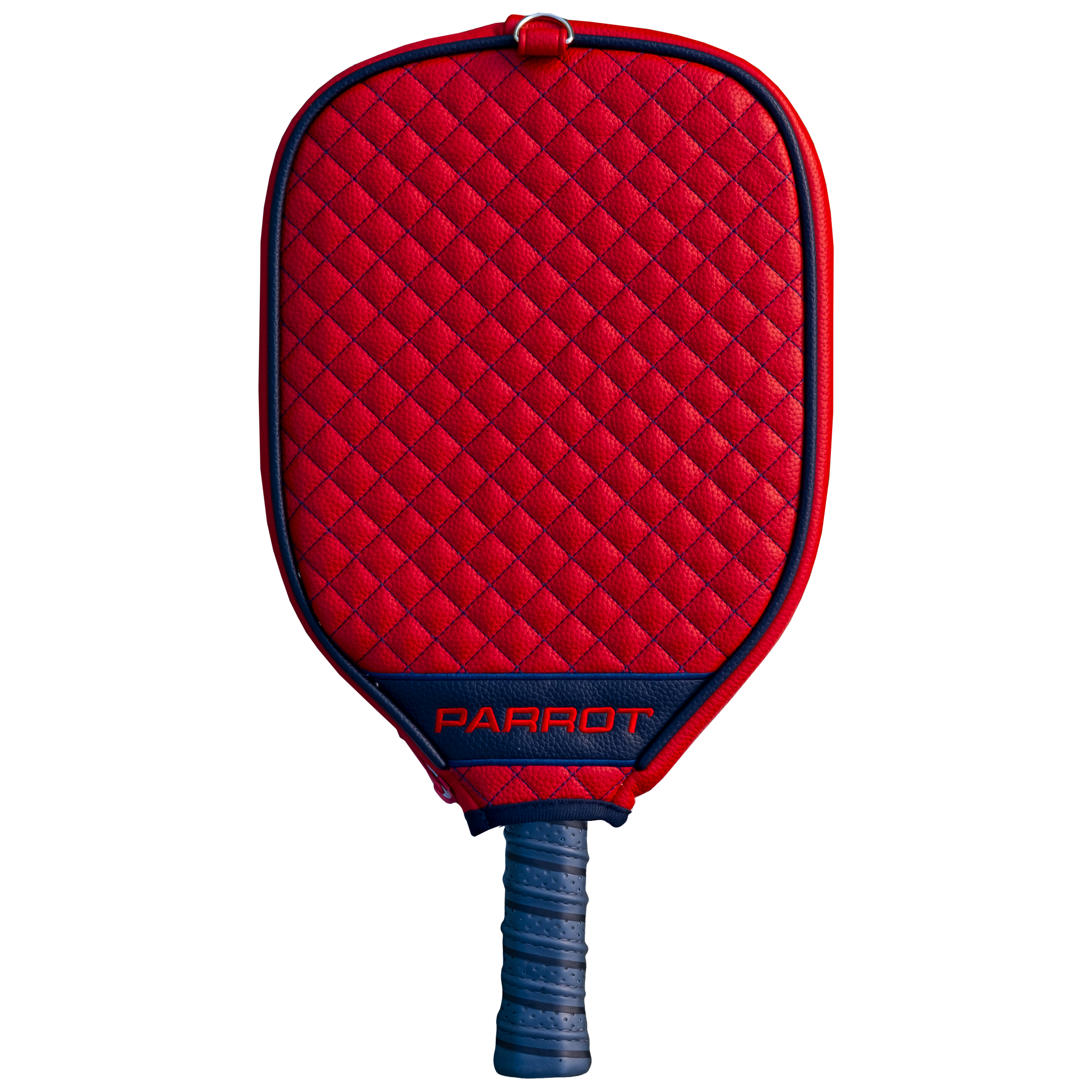 New England Patriots Quilted Pickleball Paddle Cover (Red)