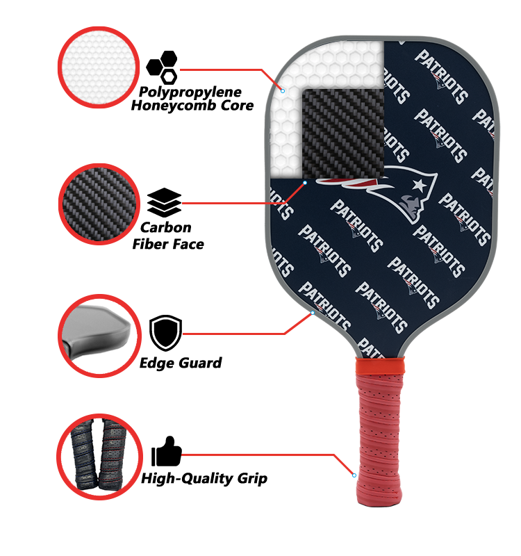 New England Patriots Pickleball Paddle