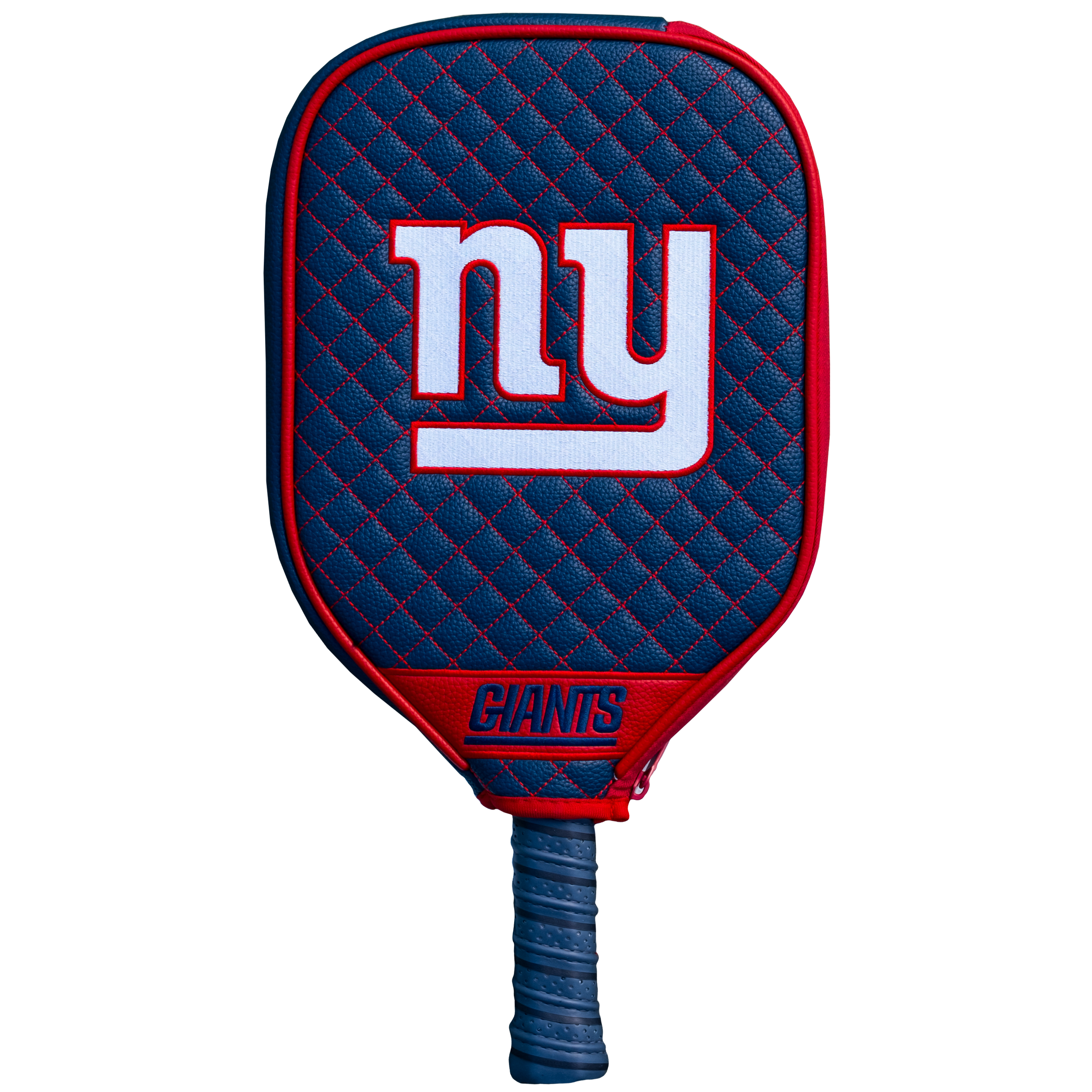 New York Giants Quilted Pickleball Paddle Cover (Navy)