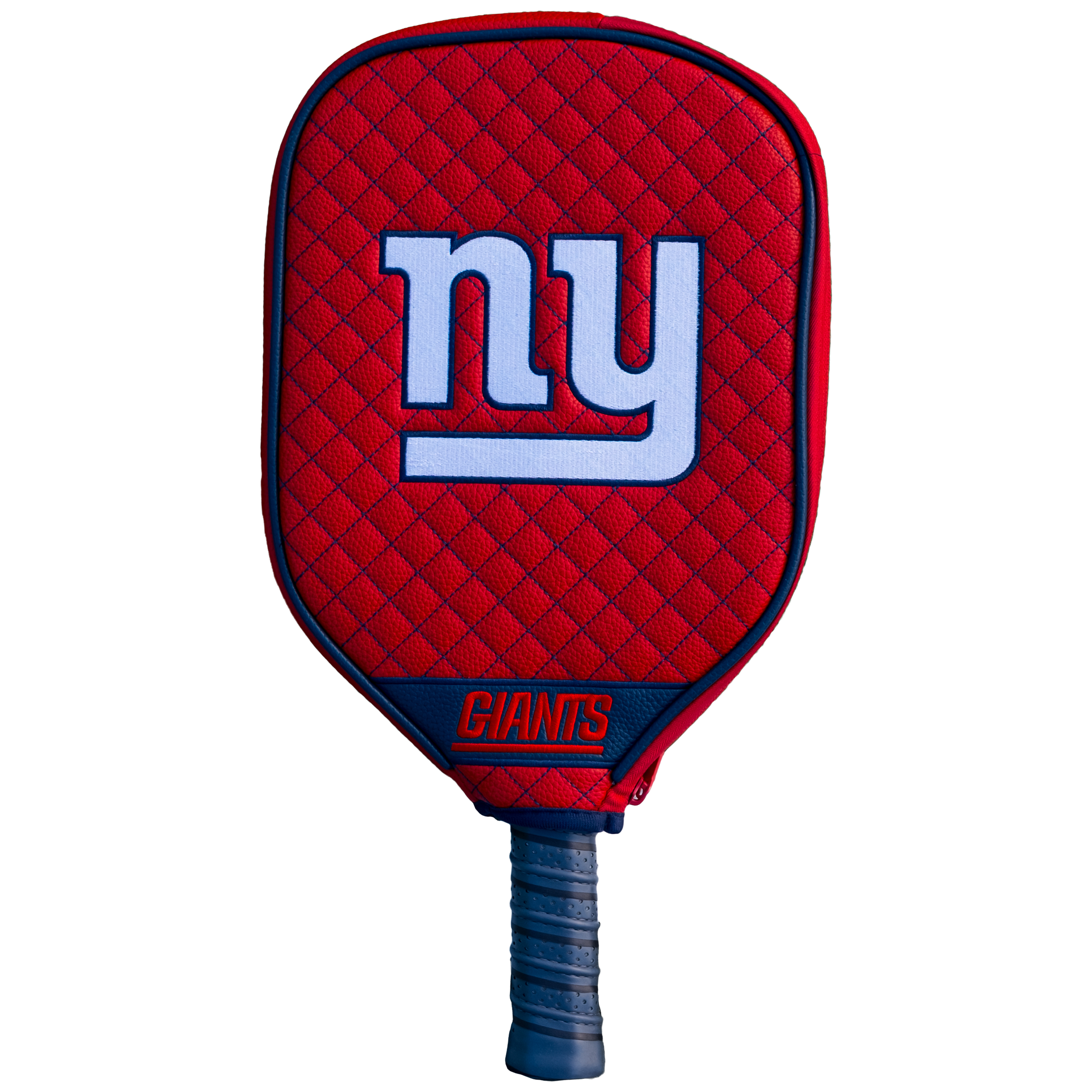 New York Giants Quilted Pickleball Paddle Cover (Red)