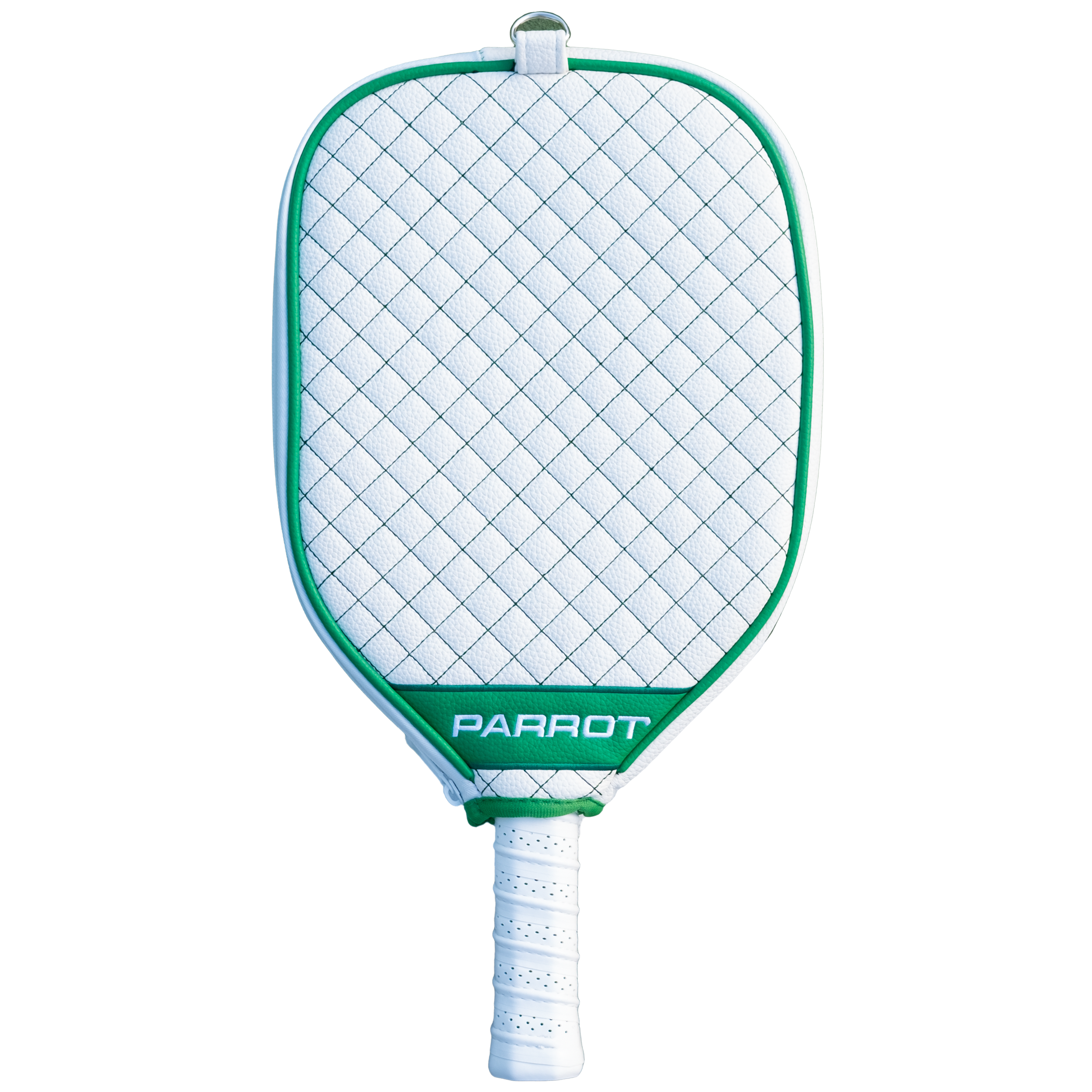 New York Jets Quilted Pickleball Paddle Cover (White)